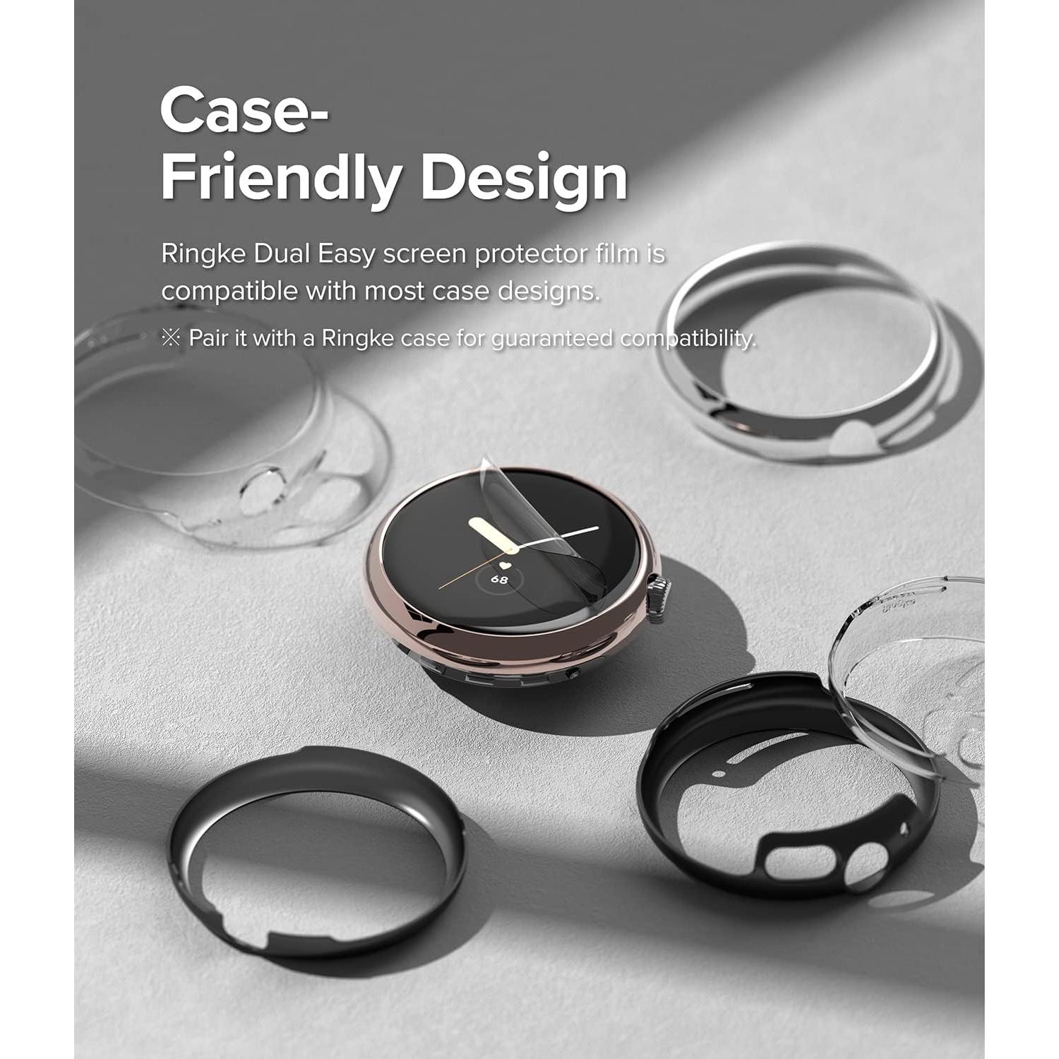 Protector de Pantalla Ringke Dual Easy Film para Google Pixel Watch 2