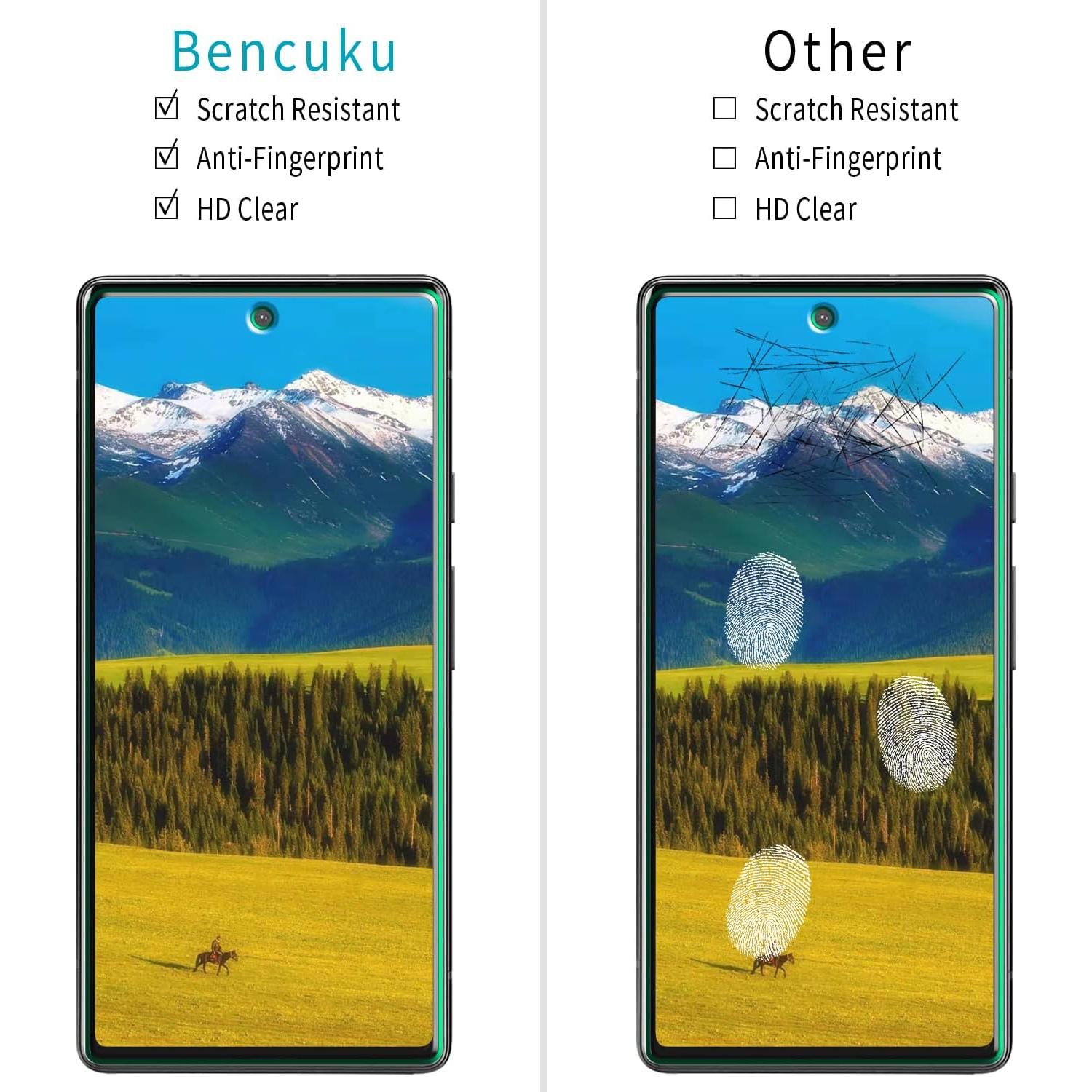 Protector de Pantalla Vidrio Templado Bencuku para Google Pixel 7A