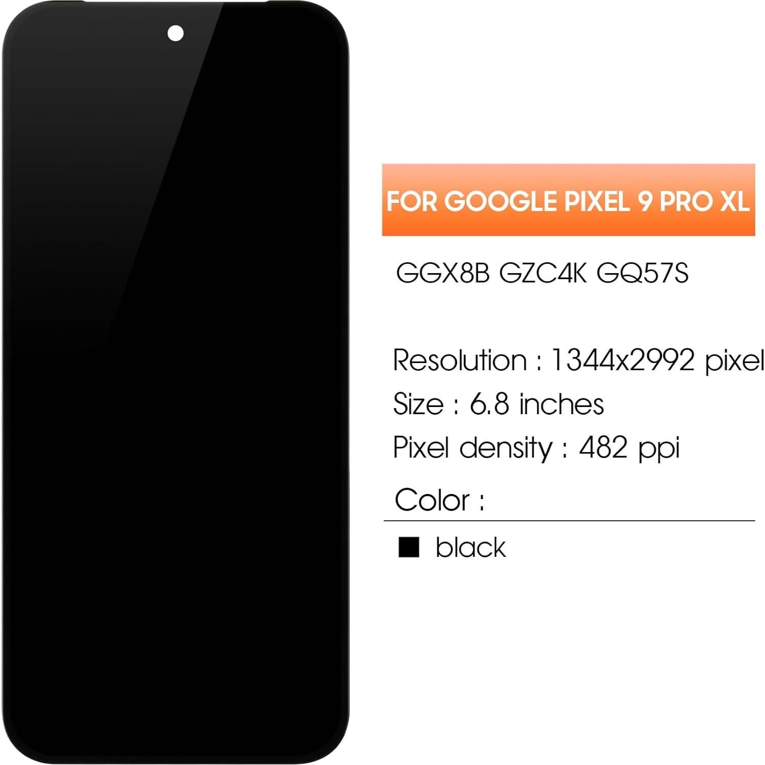 Reemplazo Pantalla LCD Original Google Pixel 9 Pro XL con Soporte