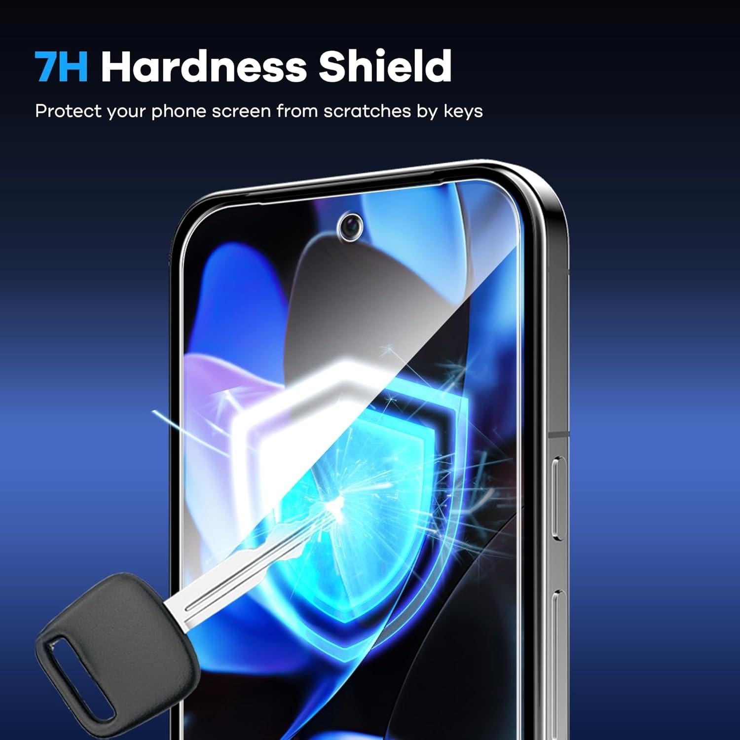 AACL 4-Pack Película Protectora Híbrida para Google Pixel 9/9 Pro