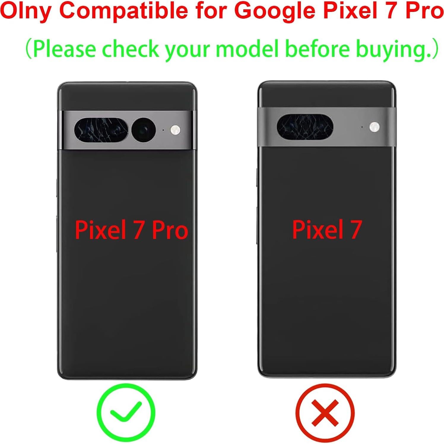 Cristal de Lente de Cámara Trasera Google Pixel 7 Pro con Adhesivo