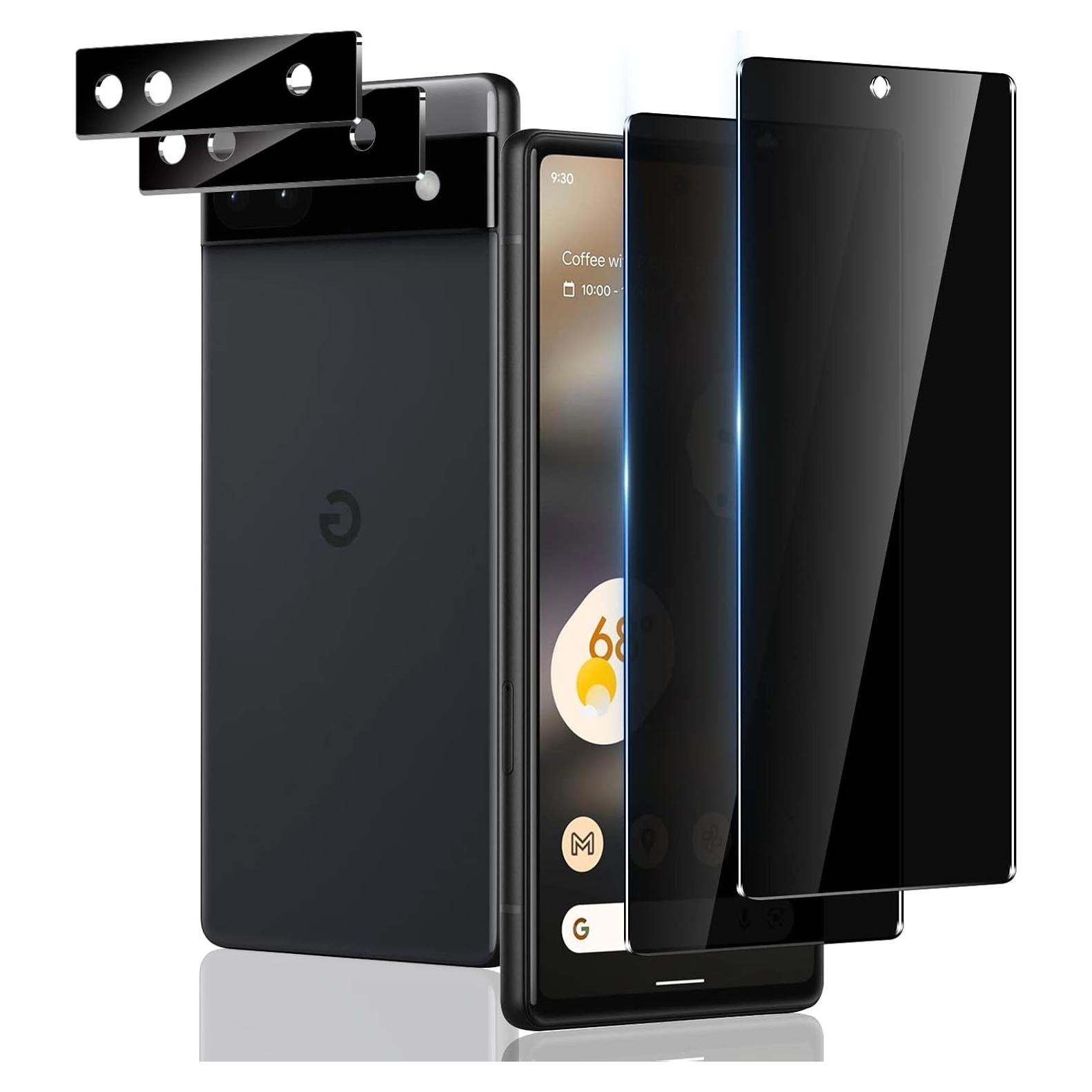 Protector de Pantalla Privado Vidrio Templado Google Pixel 6A