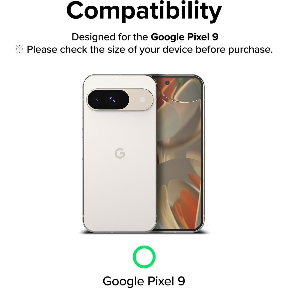 Protector de Lente de Cámara Ringke para Google Pixel 9 - Vidrio Templado