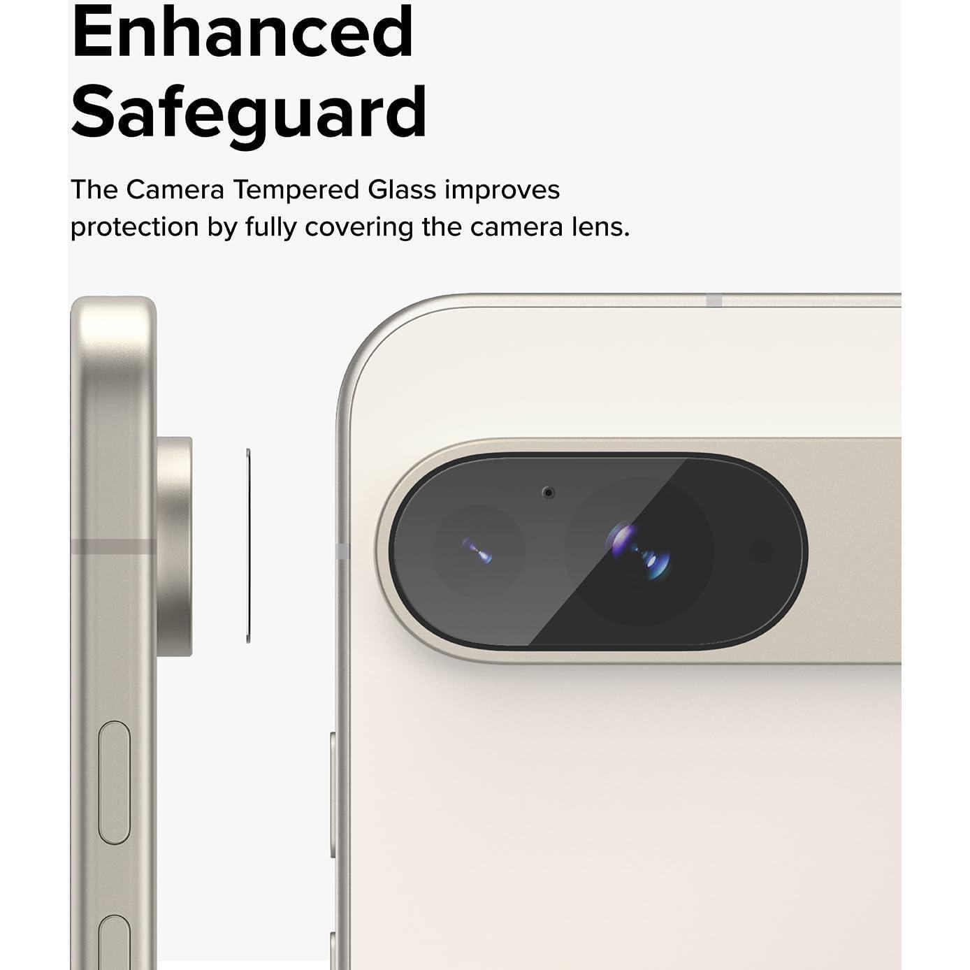 Protector de Lente de Cámara Ringke para Google Pixel 9 - Vidrio Templado