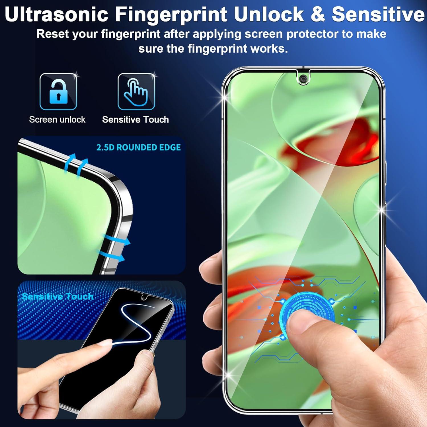 Paquete de 6 Protectores de Pantalla Vidrio Templado Google Pixel 9