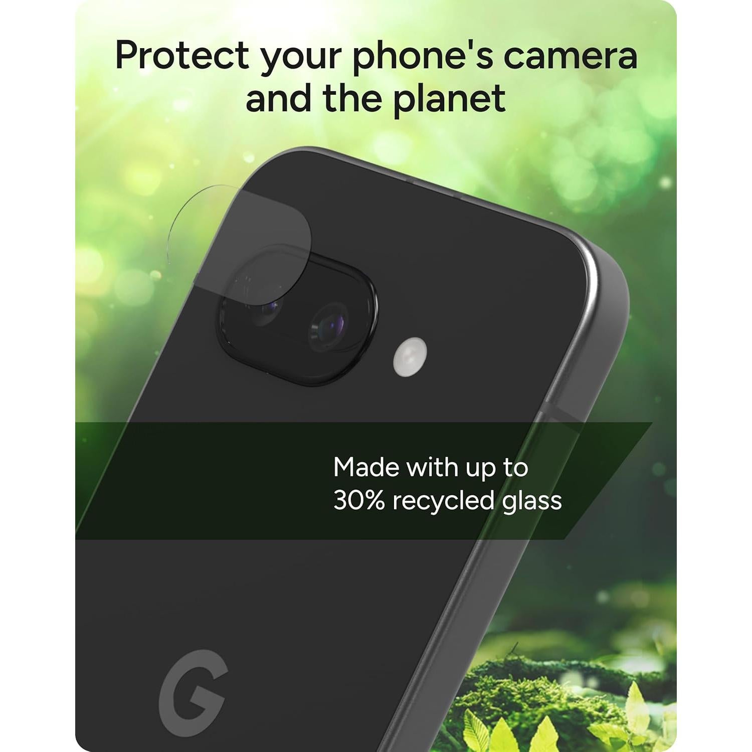 Protector de Lente ZAGG Glass Elite para Google Pixel 9a - Anti-Reflectante