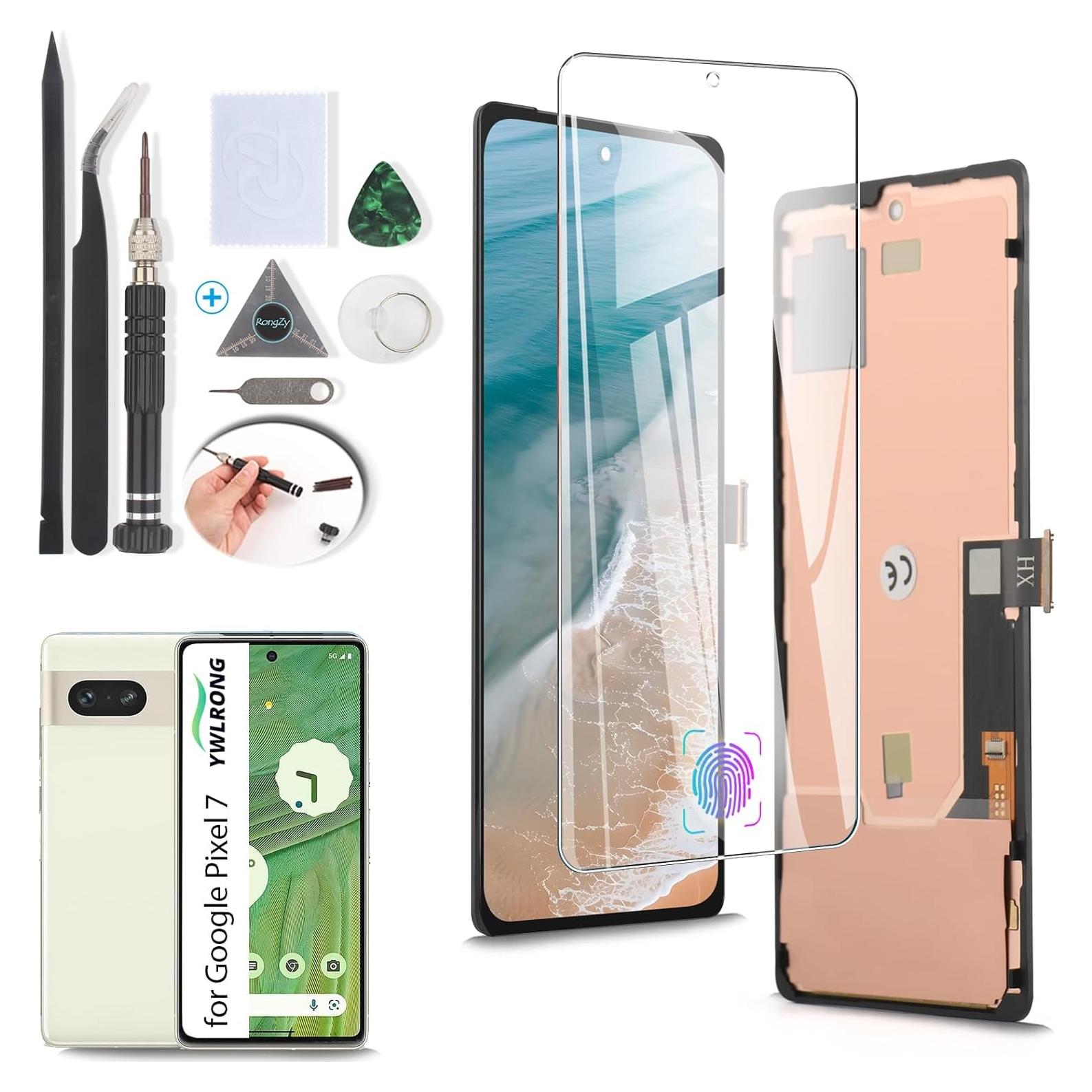 Reemplazo Pantalla OLED Google Pixel 7 YWLRONG con Herramientas