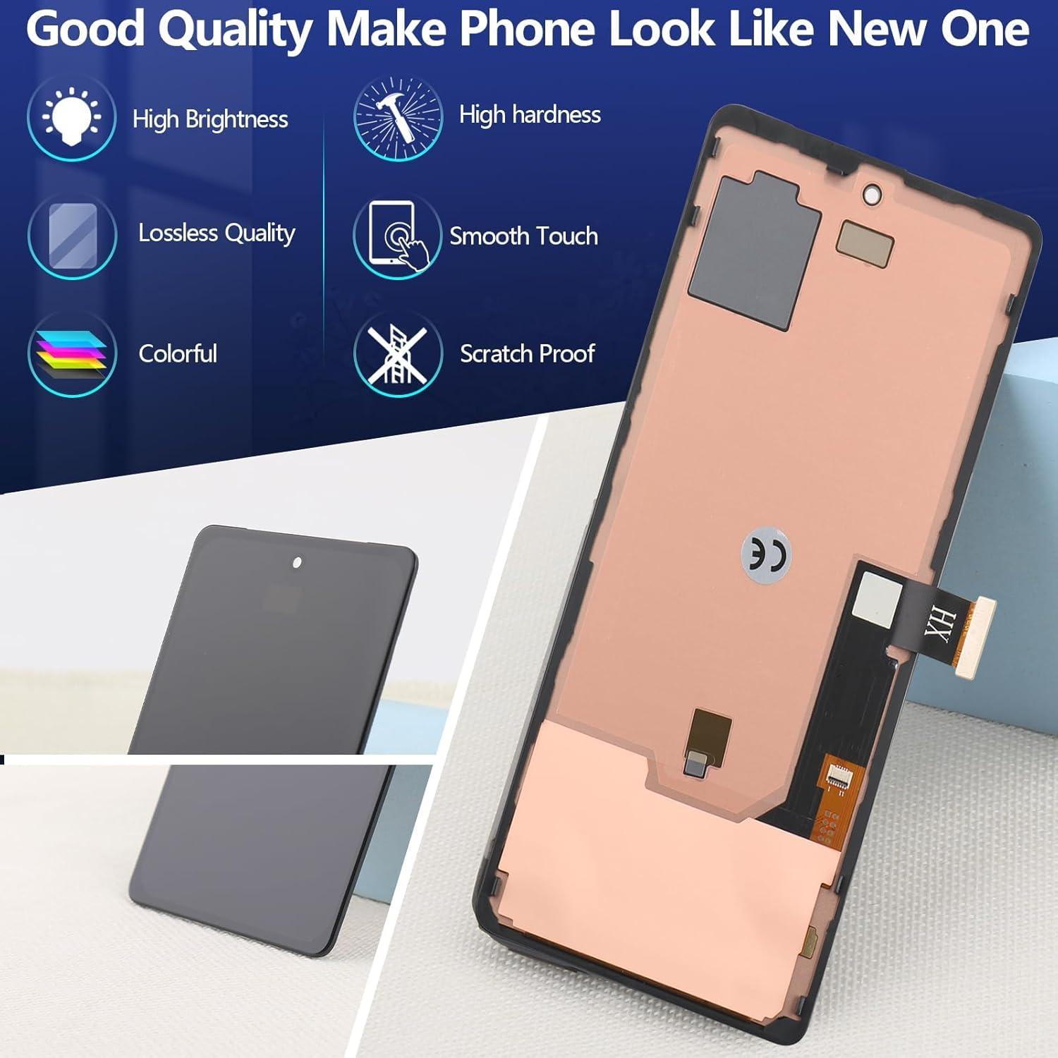 Reemplazo Pantalla OLED Google Pixel 7 YWLRONG con Herramientas