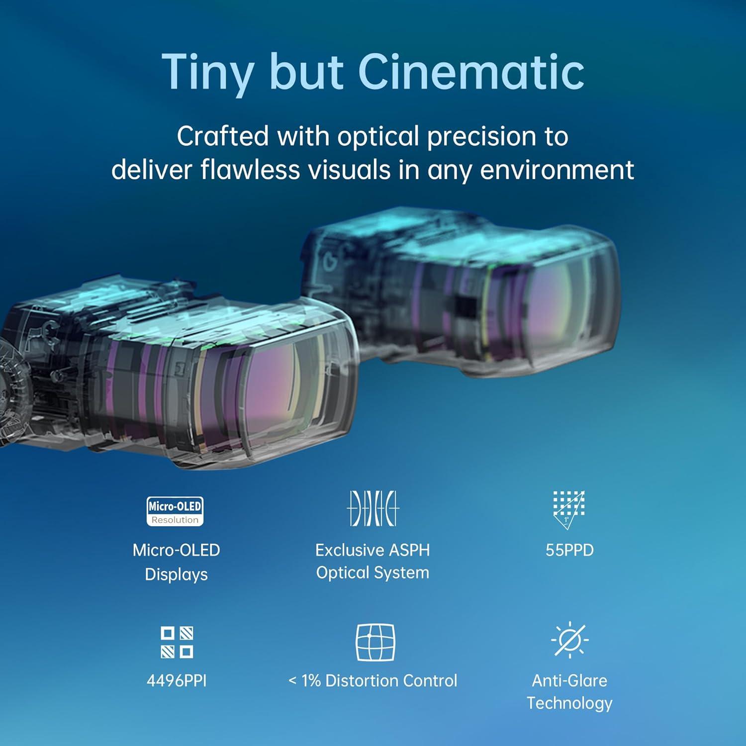 GOOVIS Art XR Pantalla Montada en la Cabeza 110'' FHD Micro-OLED