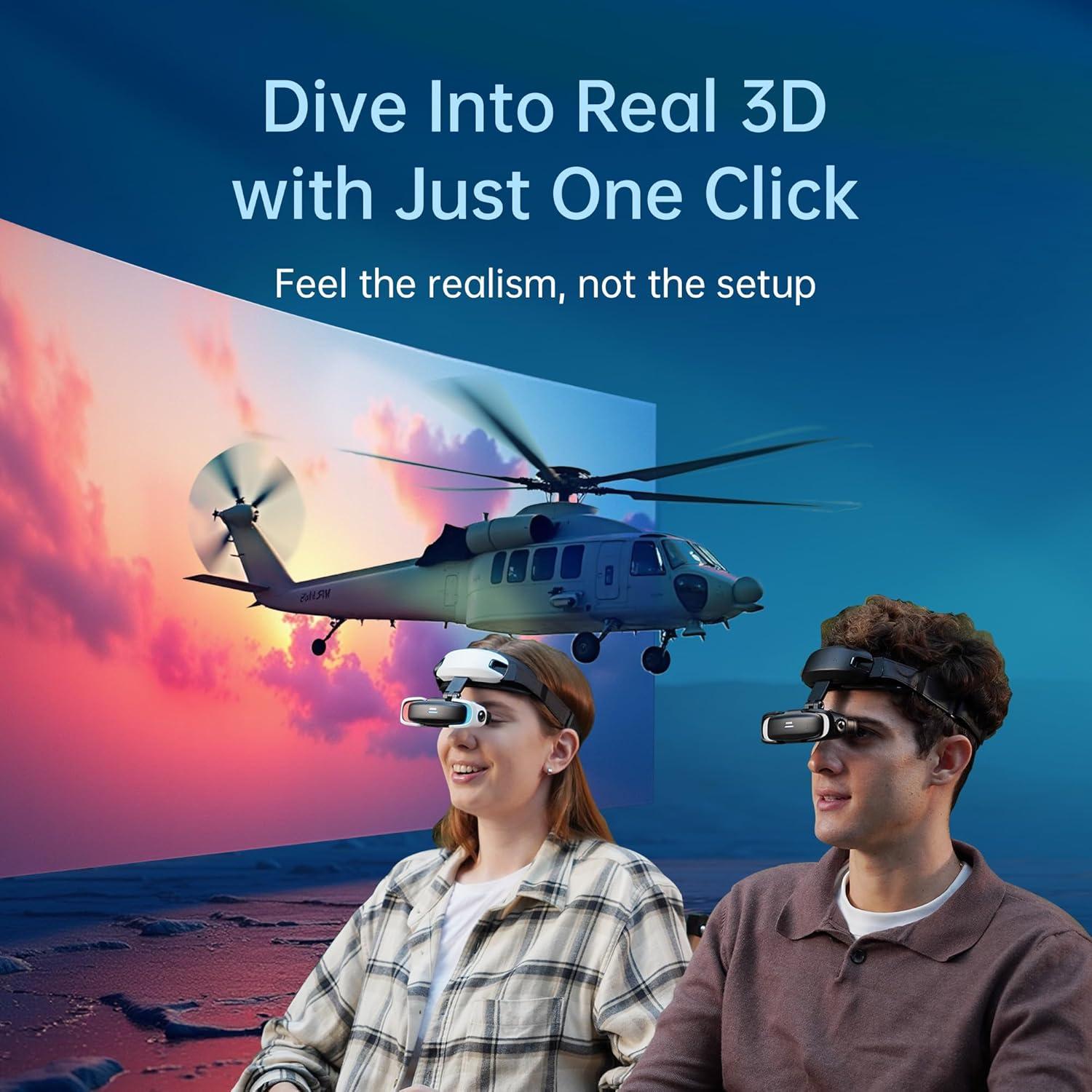 GOOVIS Art XR Pantalla Montada en la Cabeza 110'' FHD Micro-OLED