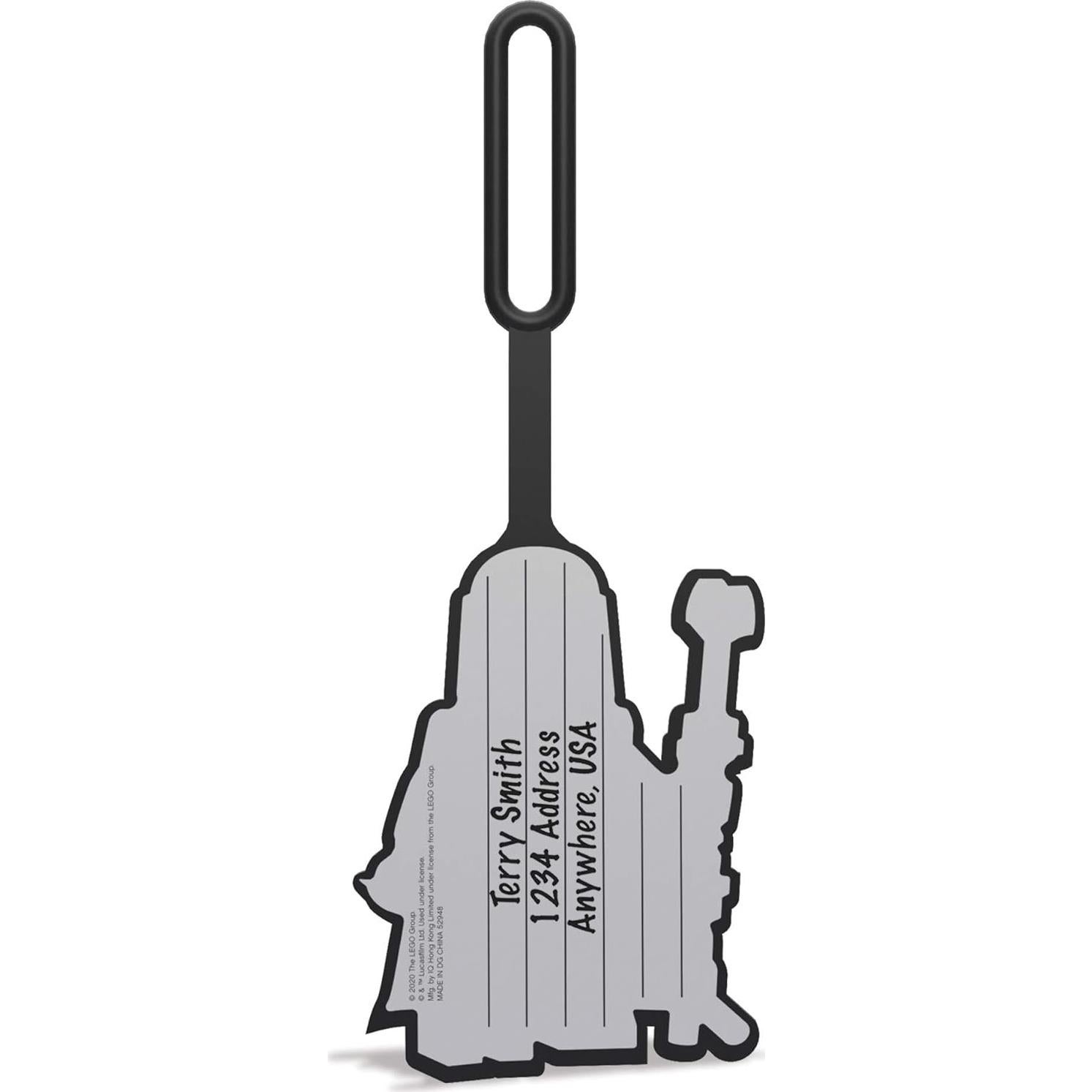 Etiqueta de Equipaje Silicona LEGO Star Wars Mandalorian 16.51 cm