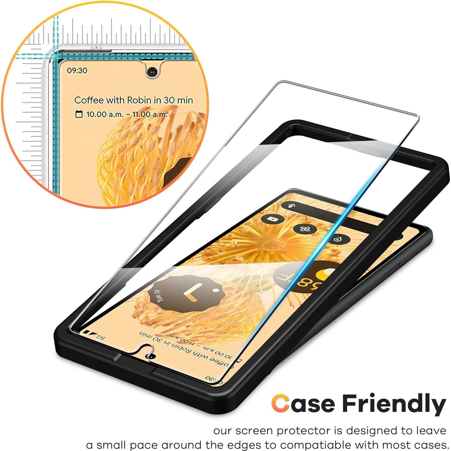 Protector de Pantalla Vidrio Templado AACL 9H para Google Pixel 7 - Paquete de 3