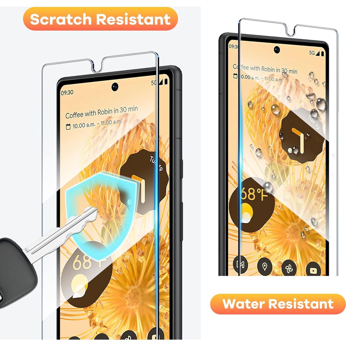 Protector de Pantalla Vidrio Templado AACL 9H para Google Pixel 7 - Paquete de 3