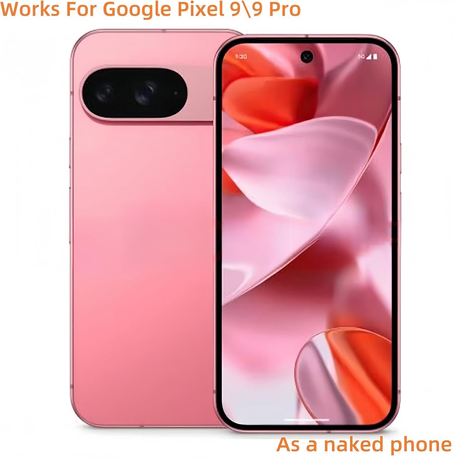 2 Protectores de Pantalla Vidrio Templado LZRLZW para Google Pixel 9/9 Pro