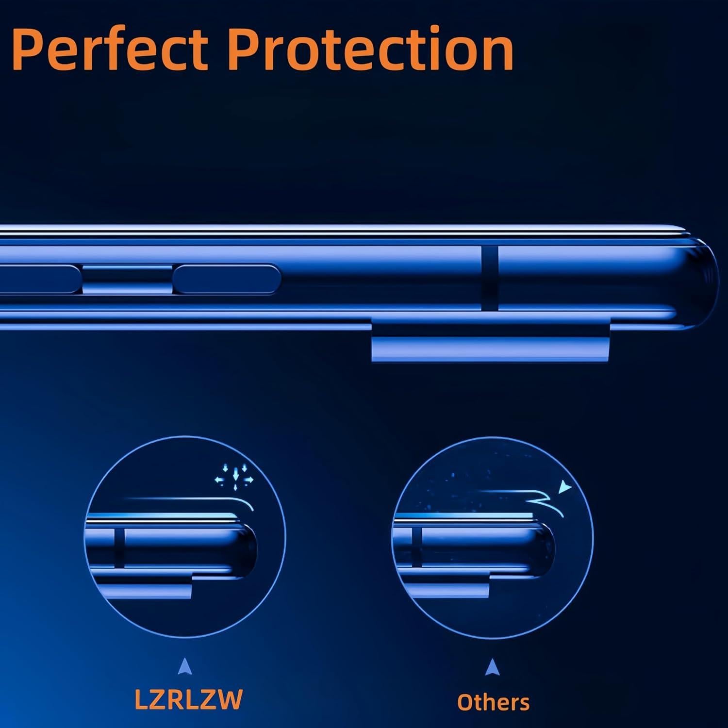 2 Protectores de Pantalla Vidrio Templado LZRLZW para Google Pixel 9/9 Pro