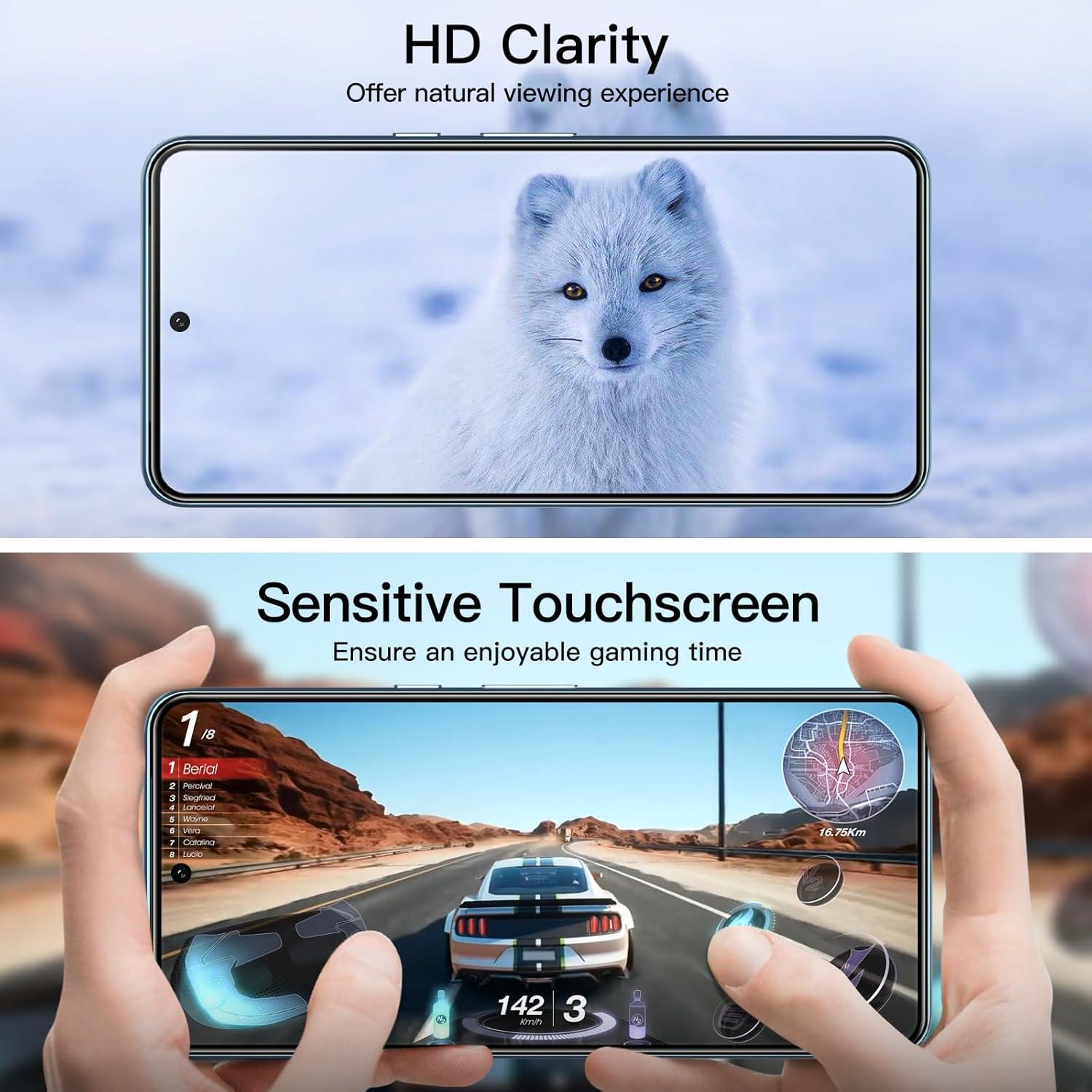 Protector de Pantalla JETech para Google Pixel 8 Pro - Vidrio Templado HD, 2 Piezas