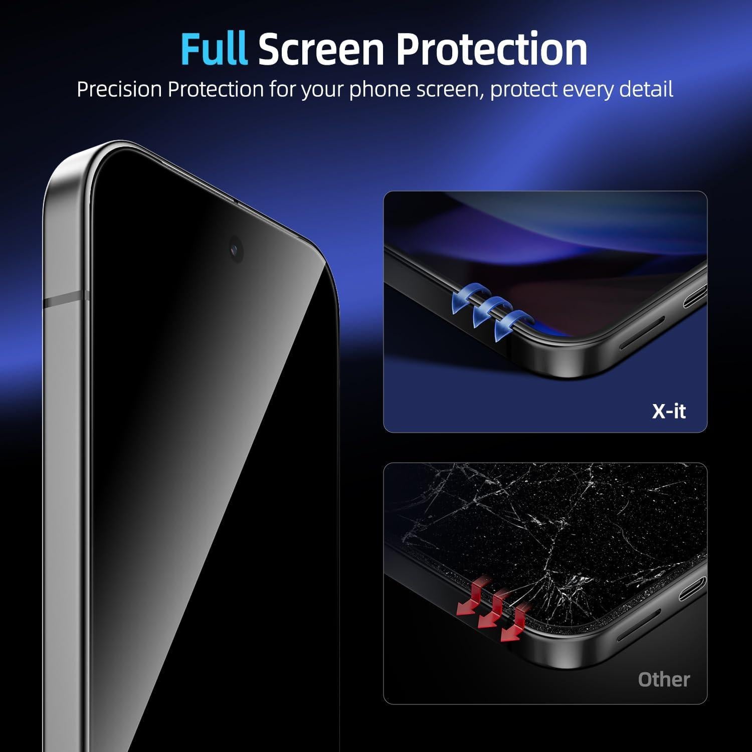 Protector de Pantalla X-it para Google Pixel 9 Privacidad