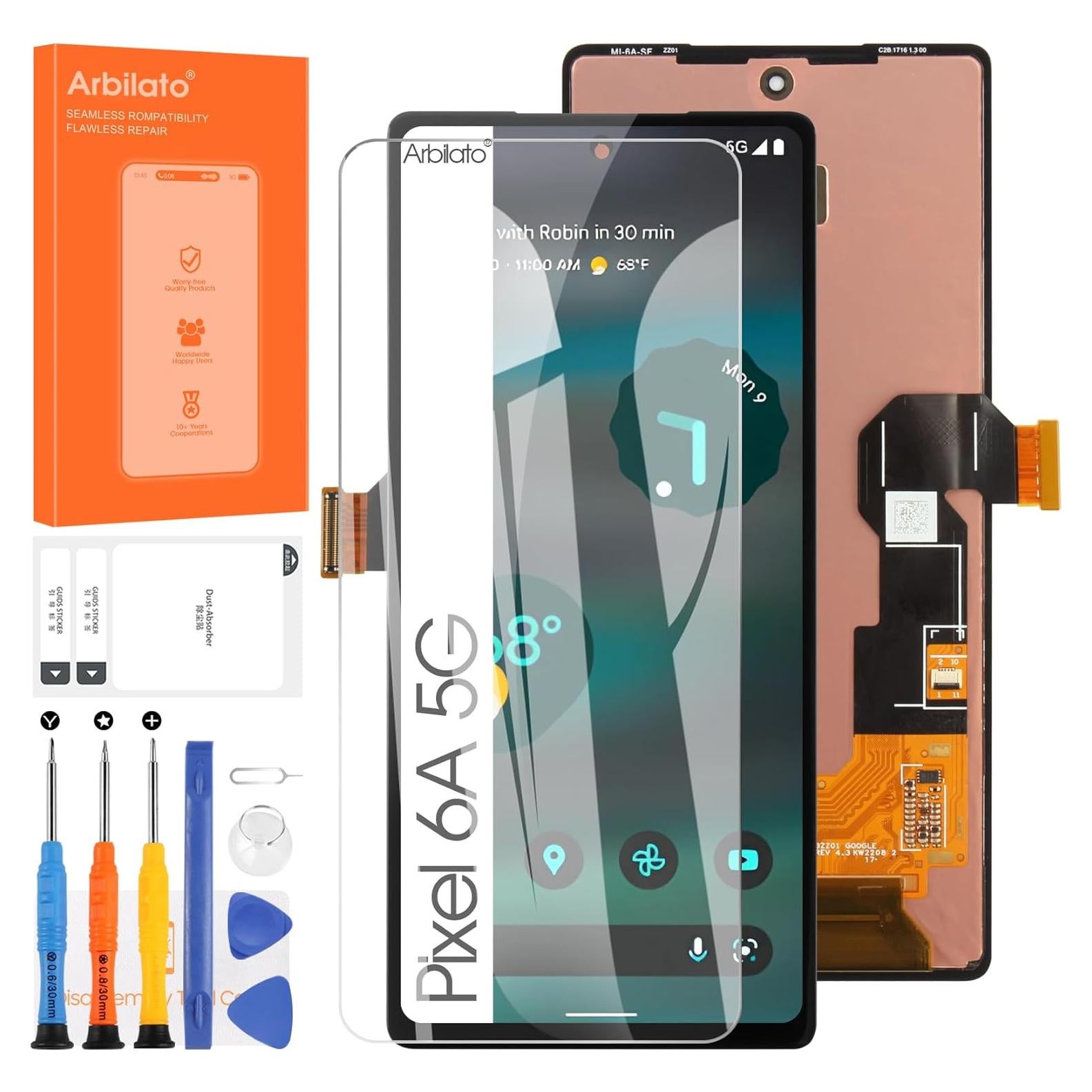 Reemplazo Pantalla LCD Google Pixel 6A 5G Táctil 124.74g