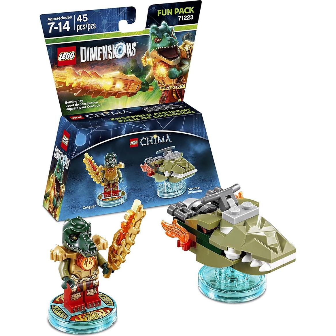 Paquete Diversión Chima Cragger LEGO Dimensions 20.3x17.2 cm