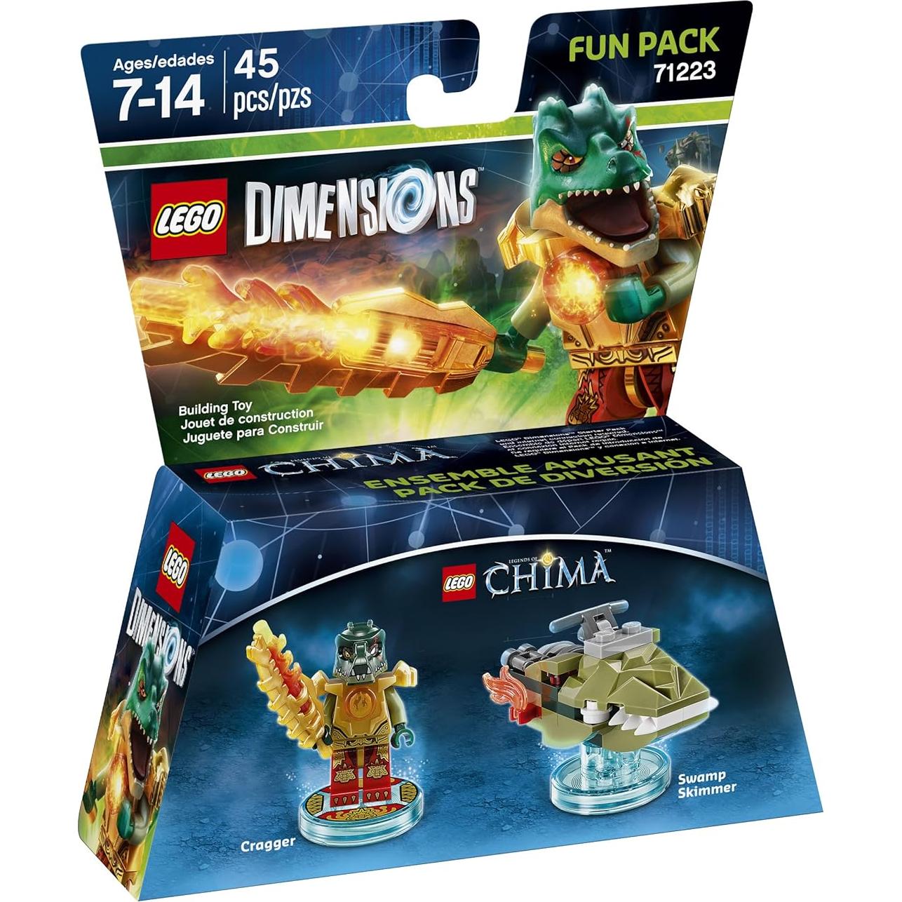 Paquete Diversión Chima Cragger LEGO Dimensions 20.3x17.2 cm