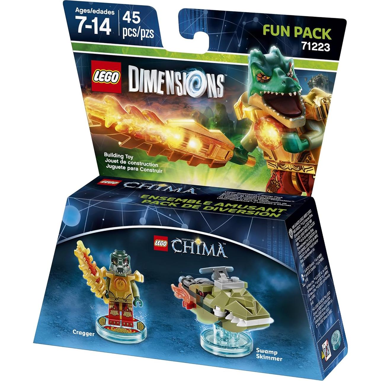 Paquete Diversión Chima Cragger LEGO Dimensions 20.3x17.2 cm