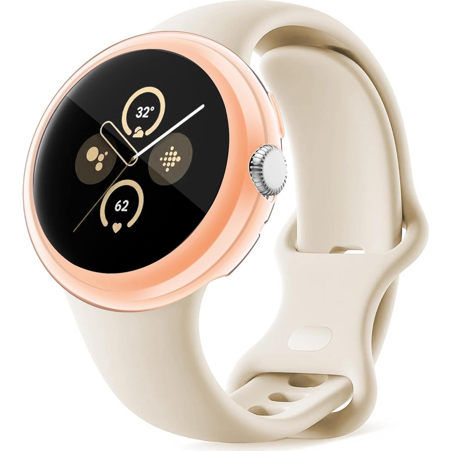 Funda Protectora TPU RICHONE para Google Pixel Watch 3 45mm - 5 Colores