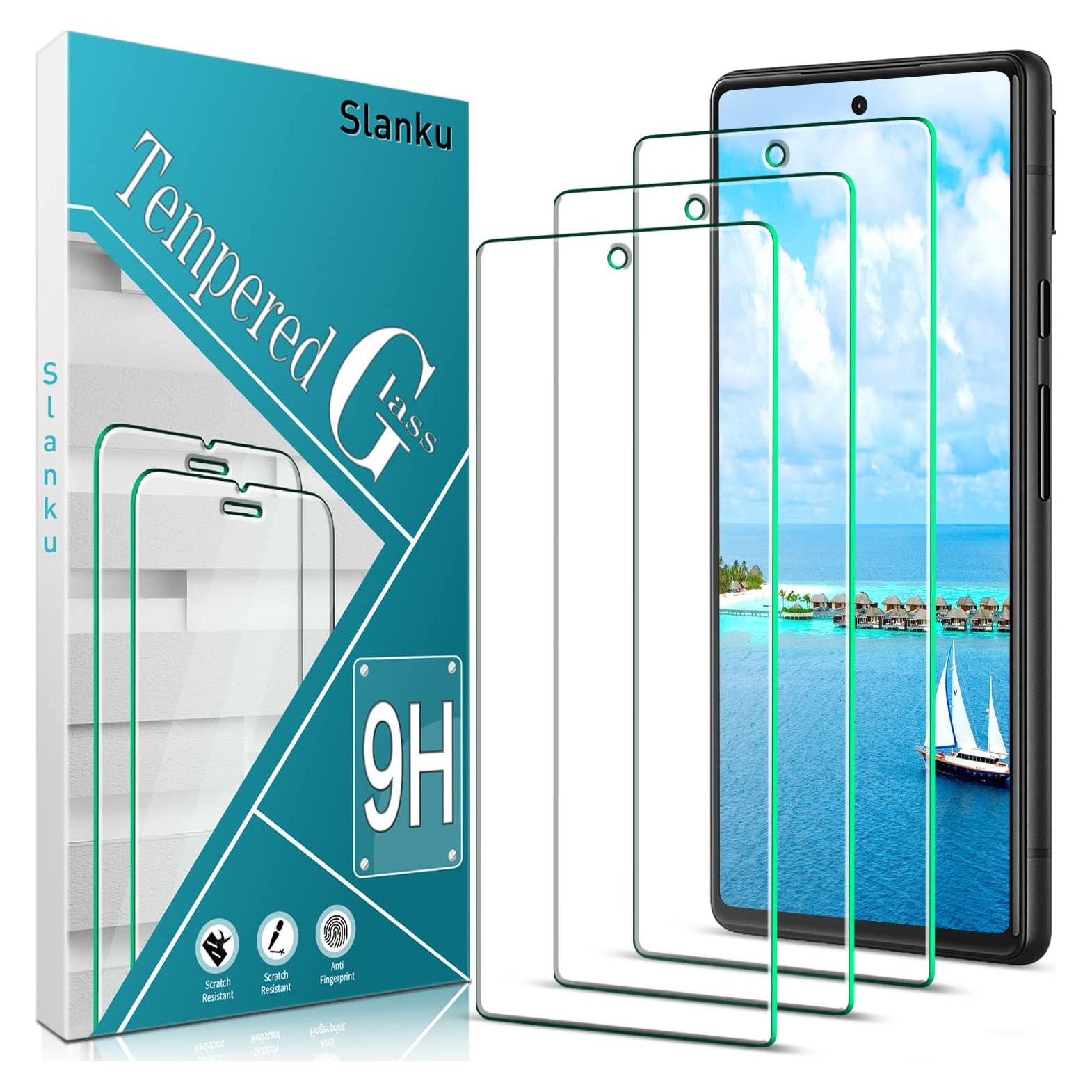 Protector de Pantalla Slanku para Google Pixel 6a 5G - Vidrio Templado HD