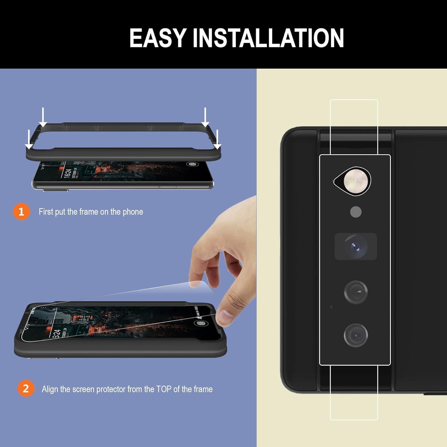 Protector de Pantalla y Lente AACL para Google Pixel 6