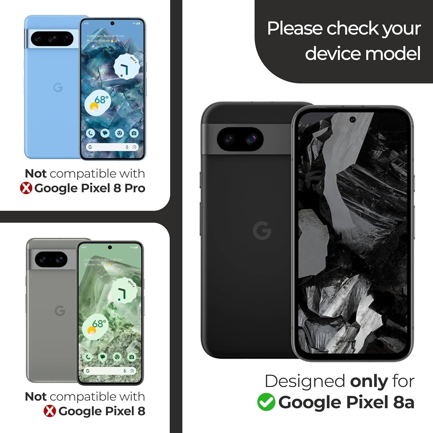 Protector de Pantalla y Lente ArmorSuit para Google Pixel 8a