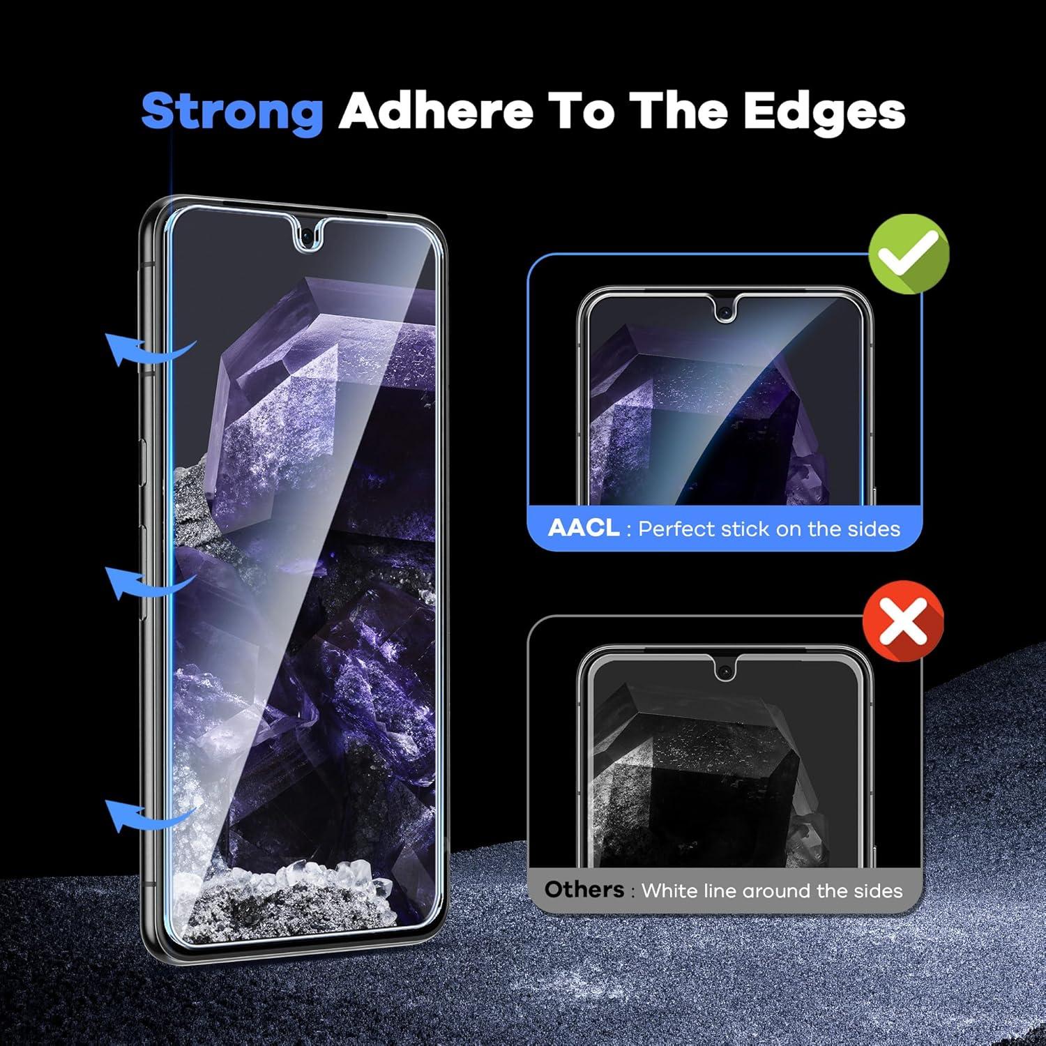 Protector de Pantalla Vidrio Templado AACL para Google Pixel 8 3-Pack