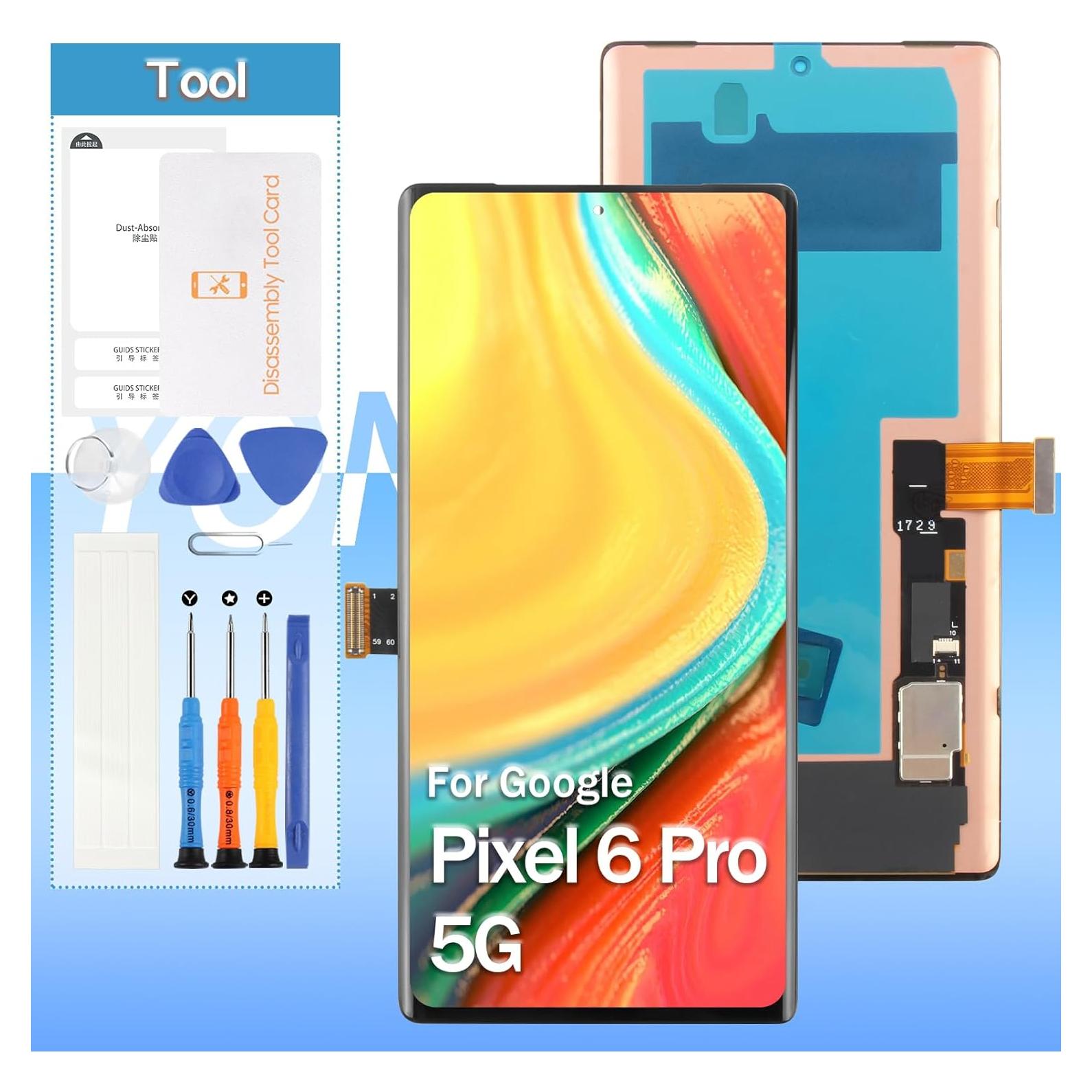 Pantalla OLED Reemplazo Google Pixel 6 Pro 6.7" Negro