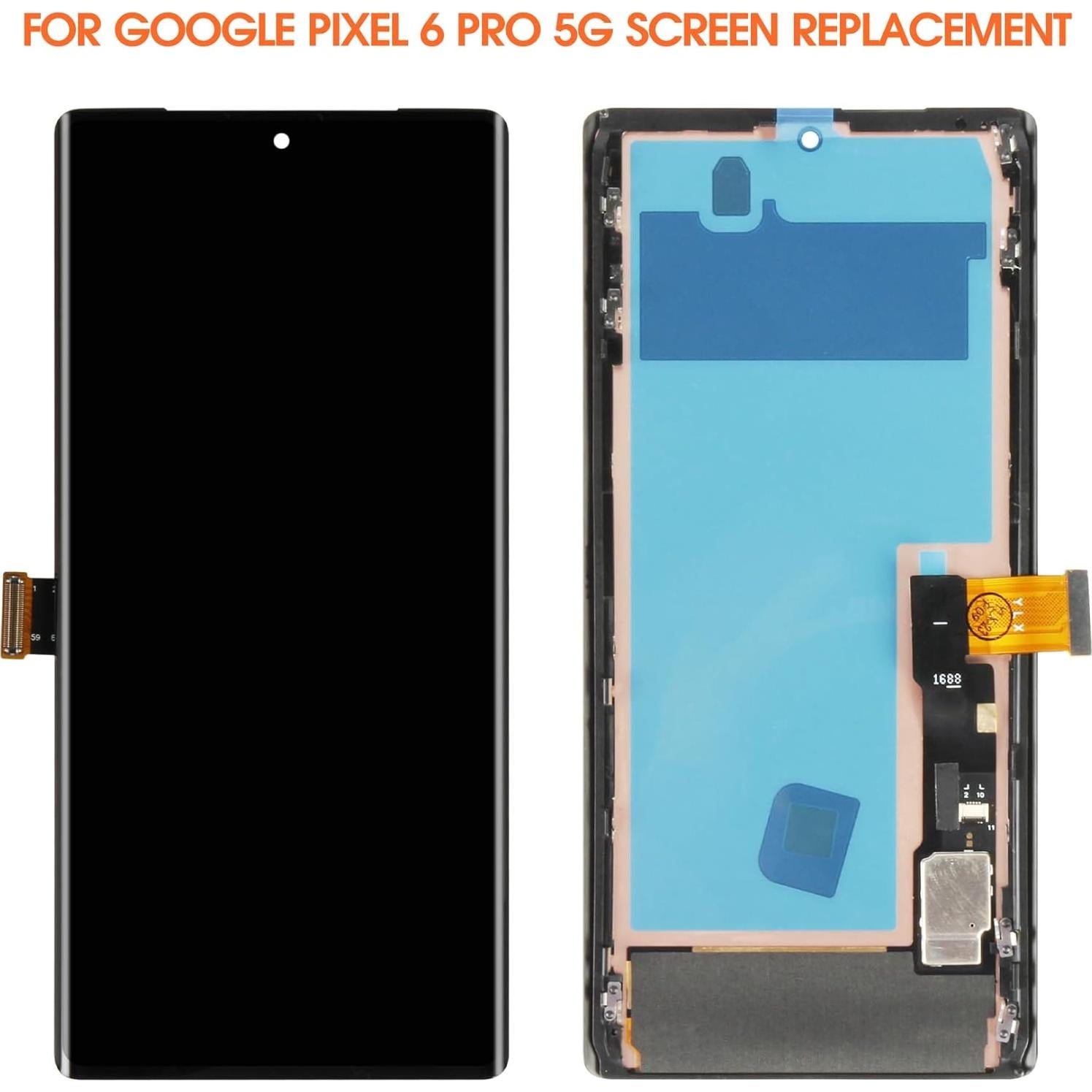 Reemplazo Pantalla OLED Google Pixel 6 Pro 6.7" con Marco