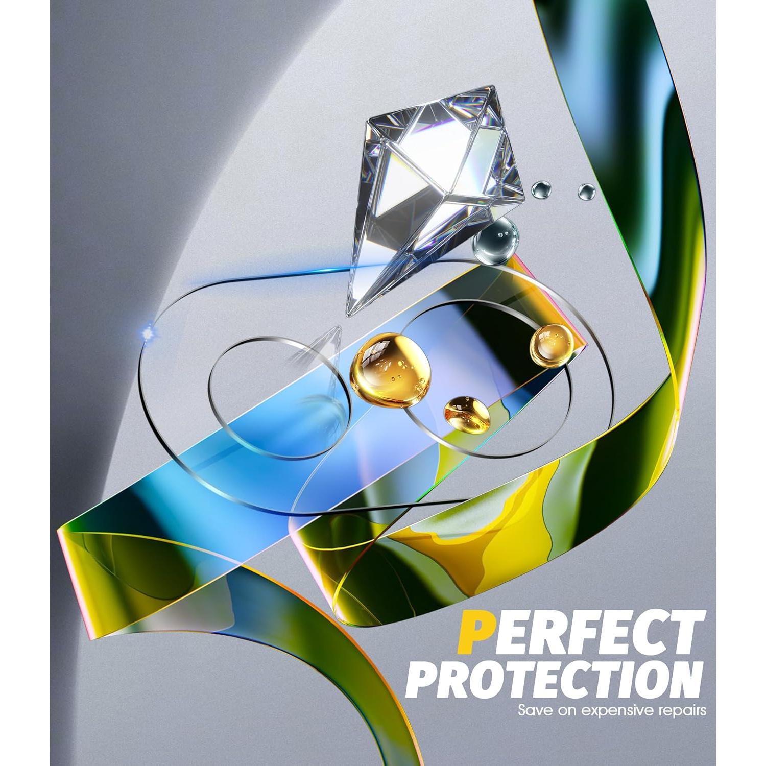 Protector de Lente de Cámara Orzero para Google Pixel 9a - 3 Unidades