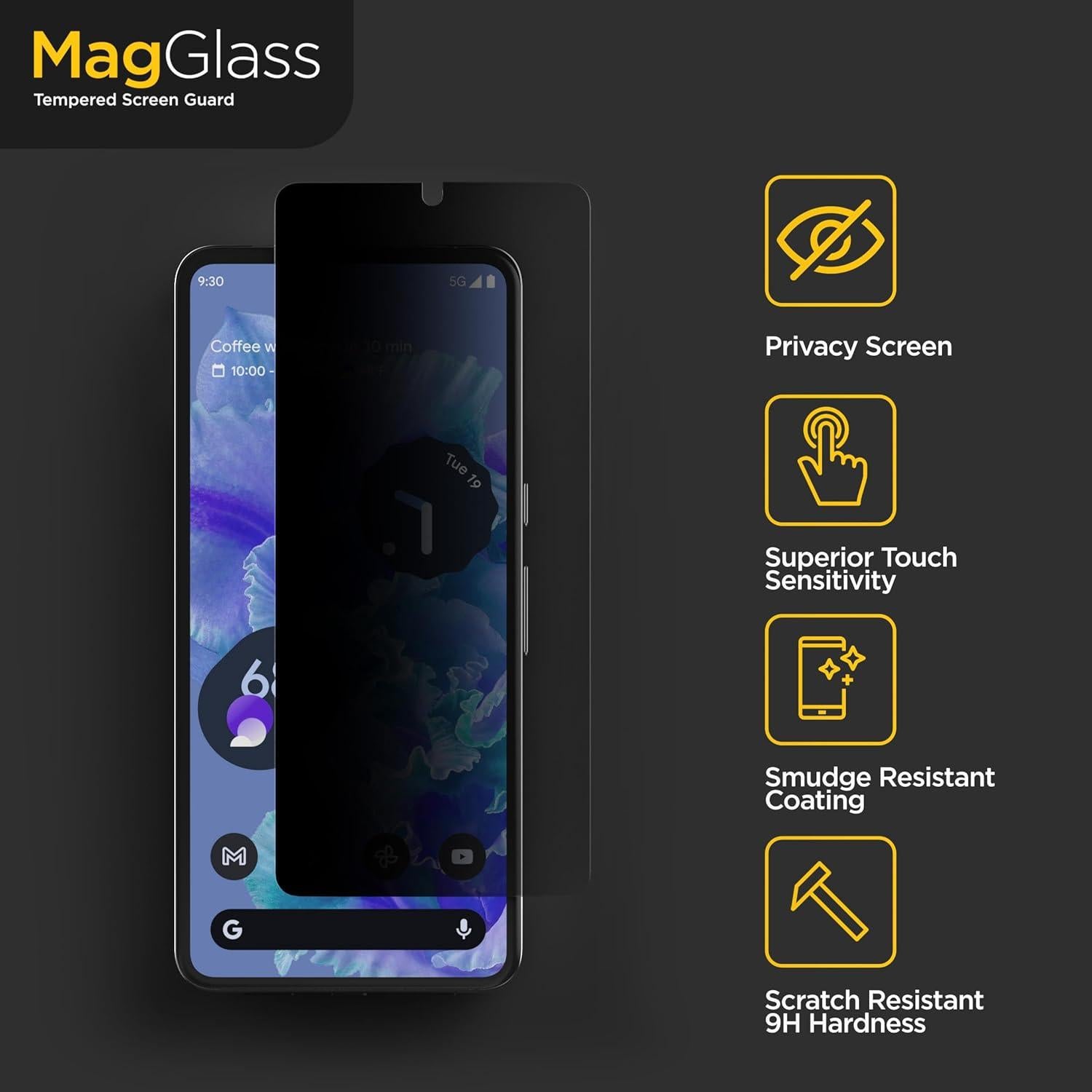 Protector de Pantalla Vidrio Templado Magglass para Google Pixel 8 Pro