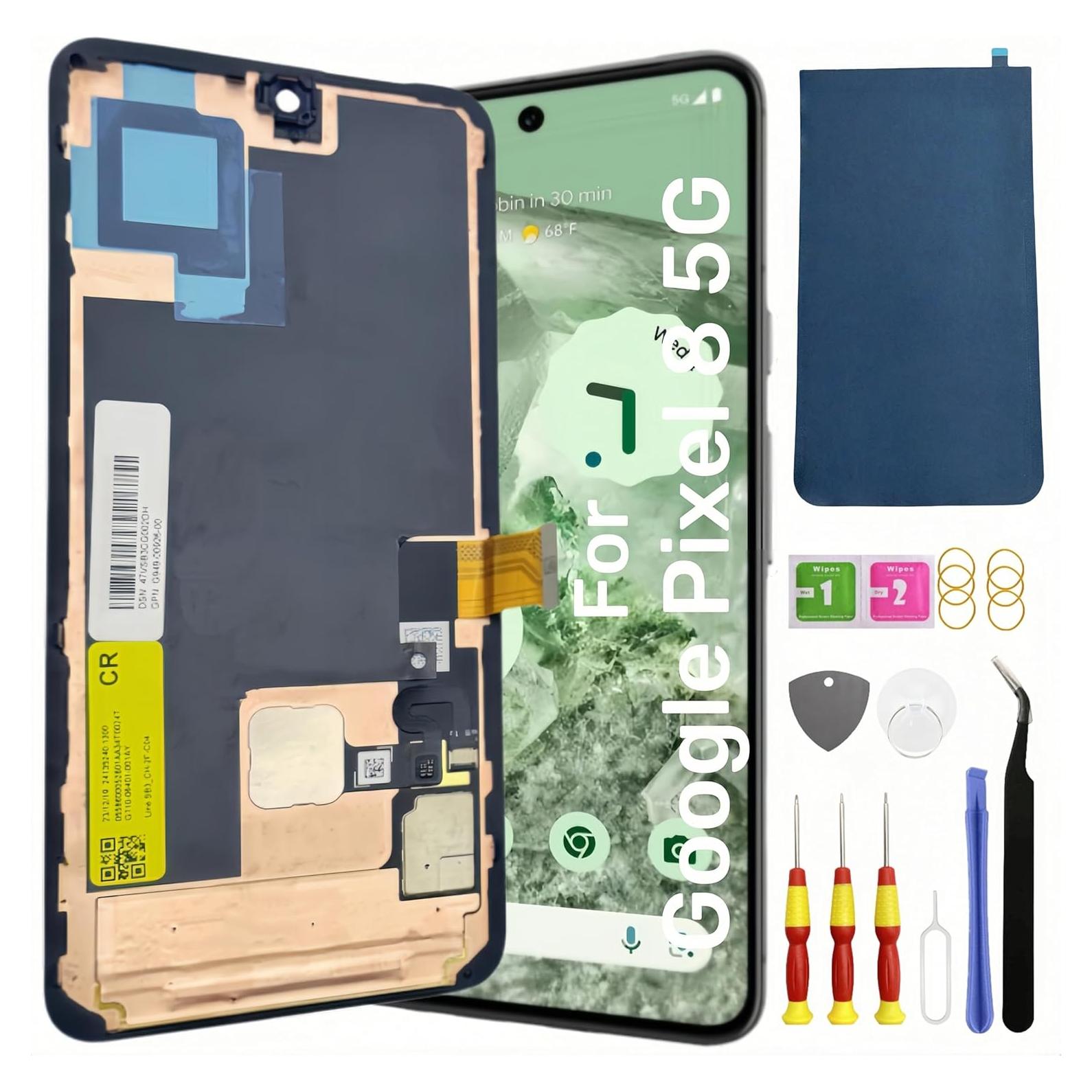 Pantalla AMOLED Original Google Pixel 8 5G Reemplazo 6.2"