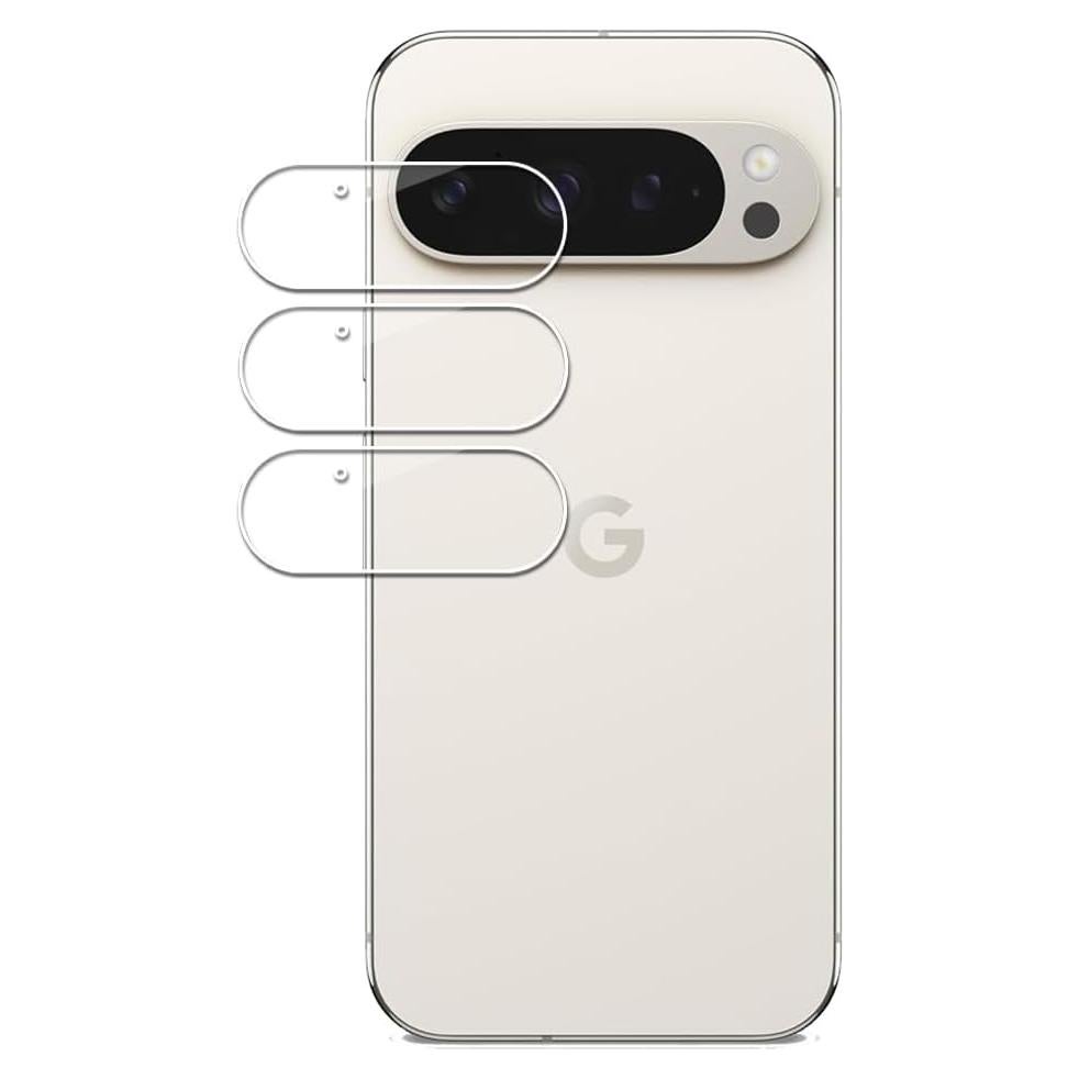 Paquete de 3 Cristales Templados UZWZW para Lente Google Pixel 9 Pro