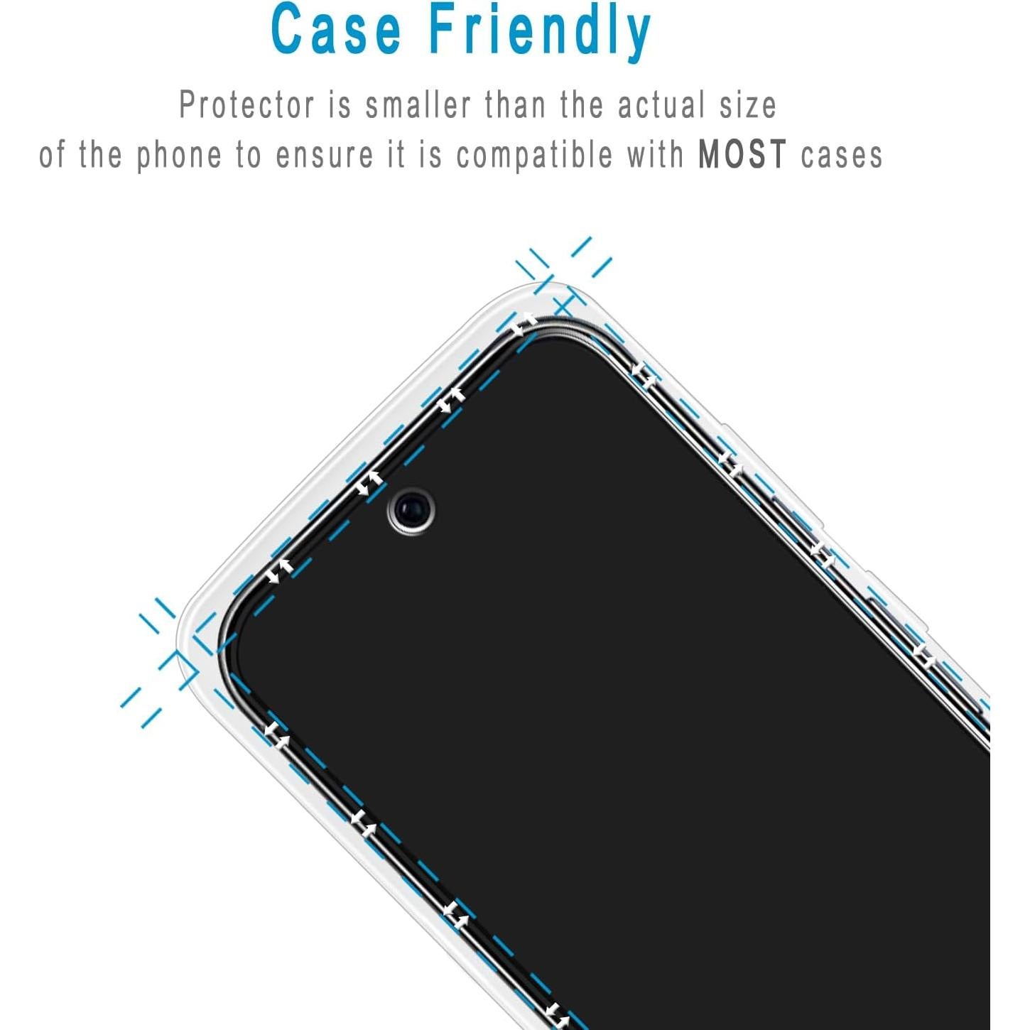 Protector de Pantalla Privado Bencuku para Google Pixel 9 2 Pack