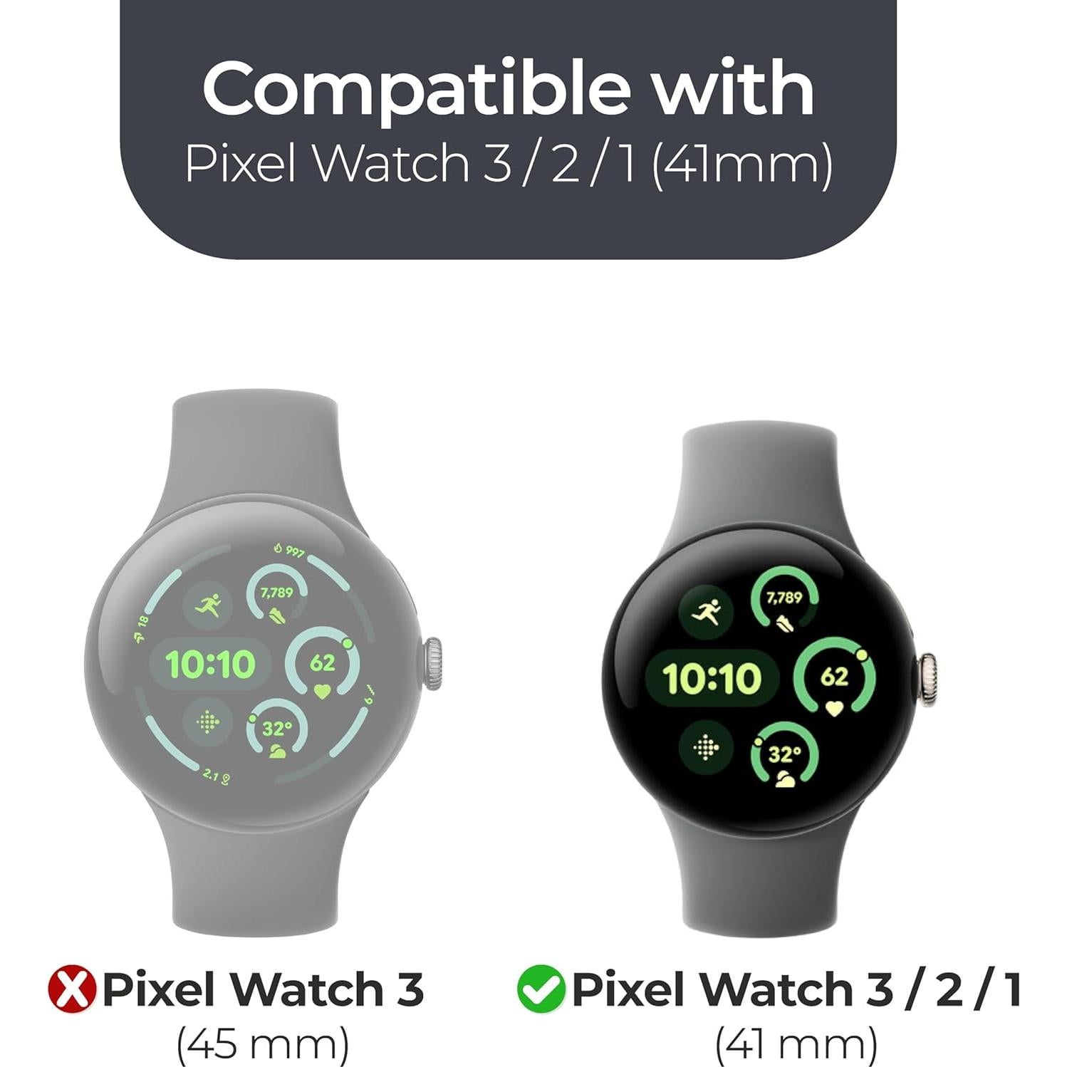 Protector de Pantalla Mate ArmorSuit para Google Pixel Watch 41mm