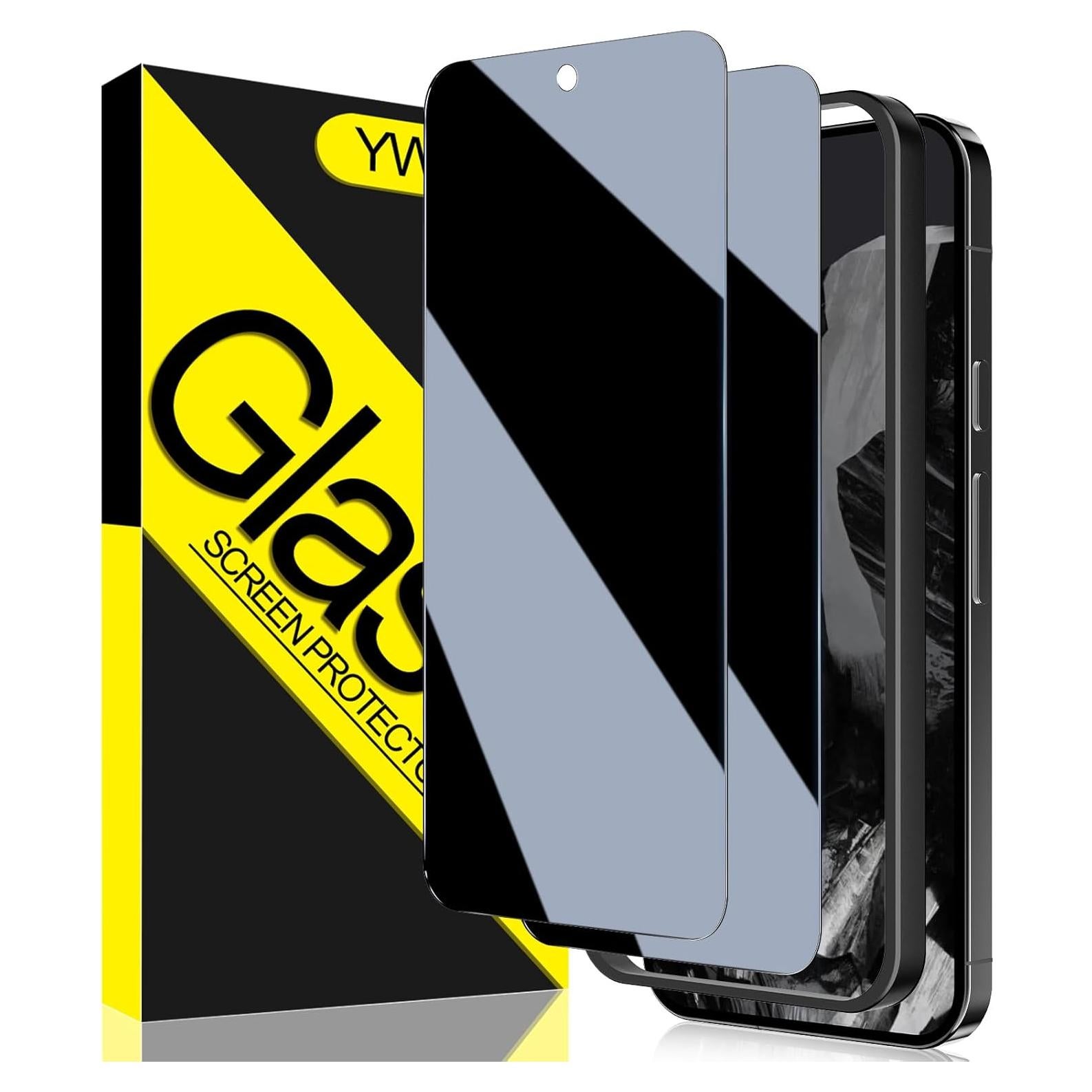 Protector de Pantalla Privado YWXTW para Google Pixel 9/9 Pro