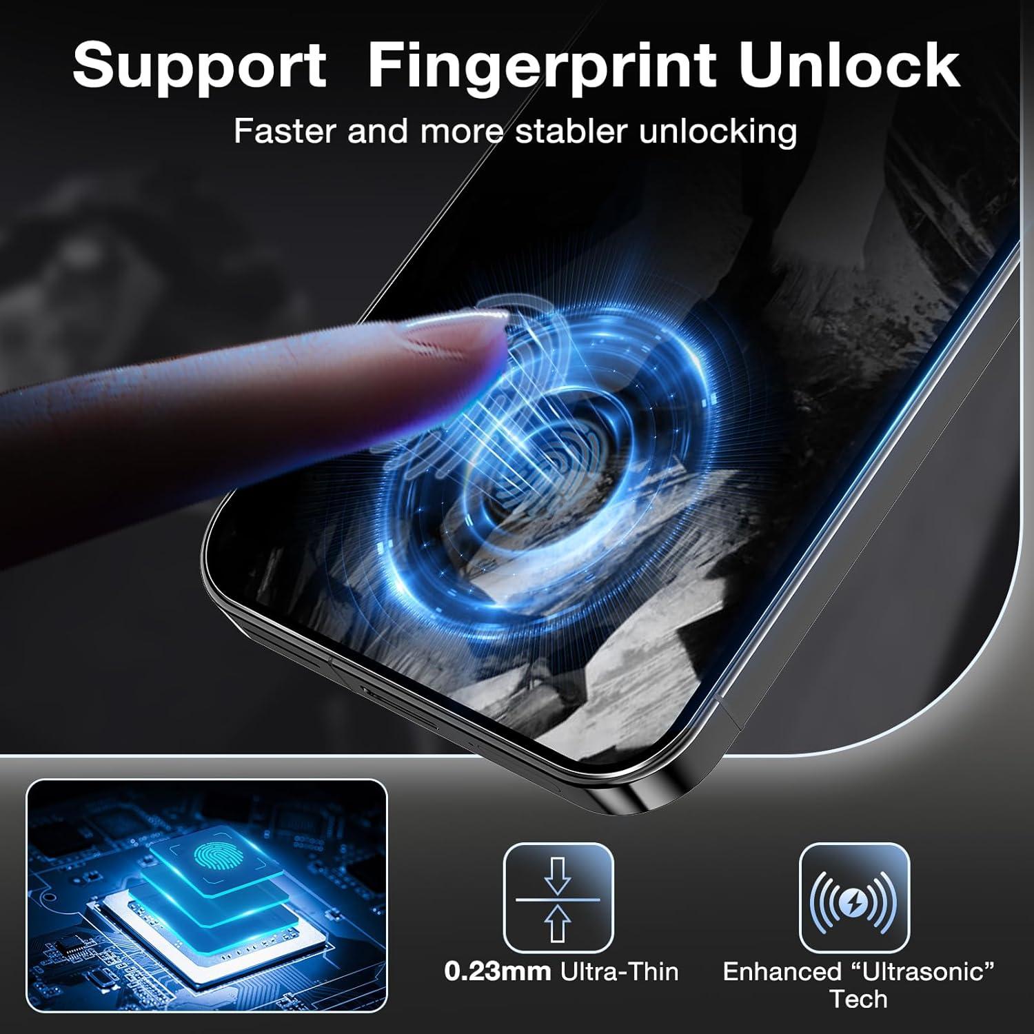 Protector de Pantalla Privado YWXTW para Google Pixel 9/9 Pro