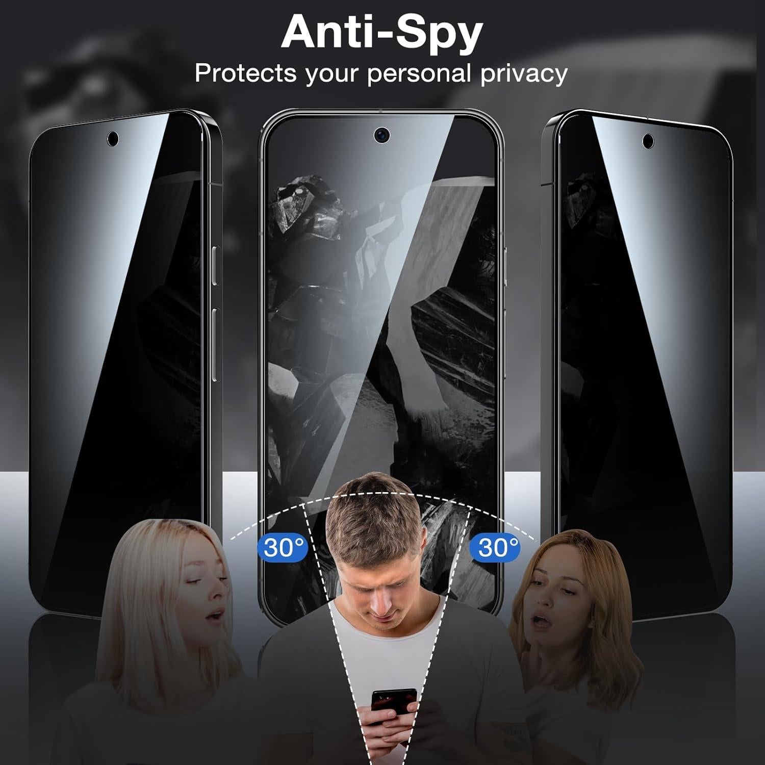 Protector de Pantalla Privado YWXTW para Google Pixel 9/9 Pro