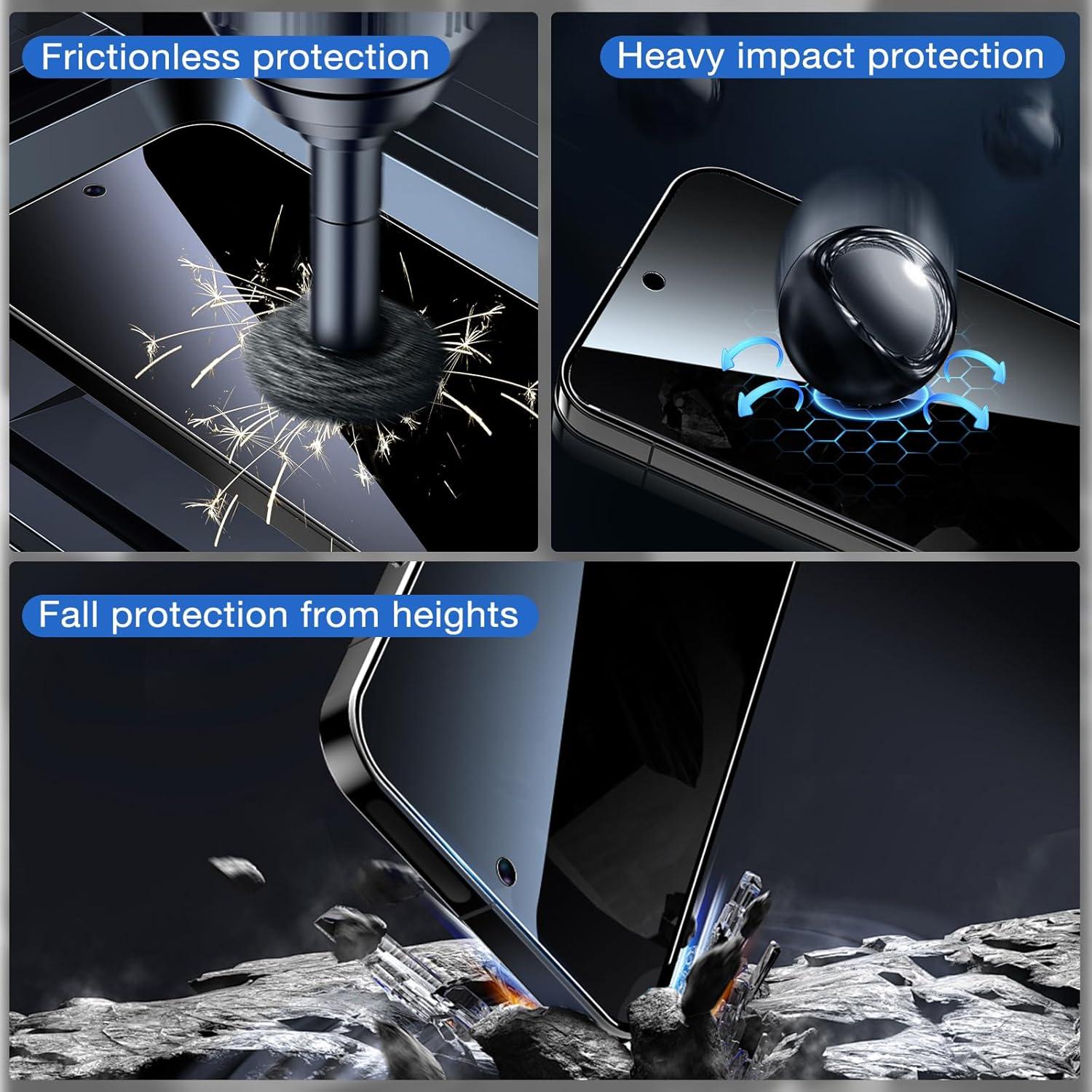 Protector de Pantalla Privado YWXTW para Google Pixel 9/9 Pro