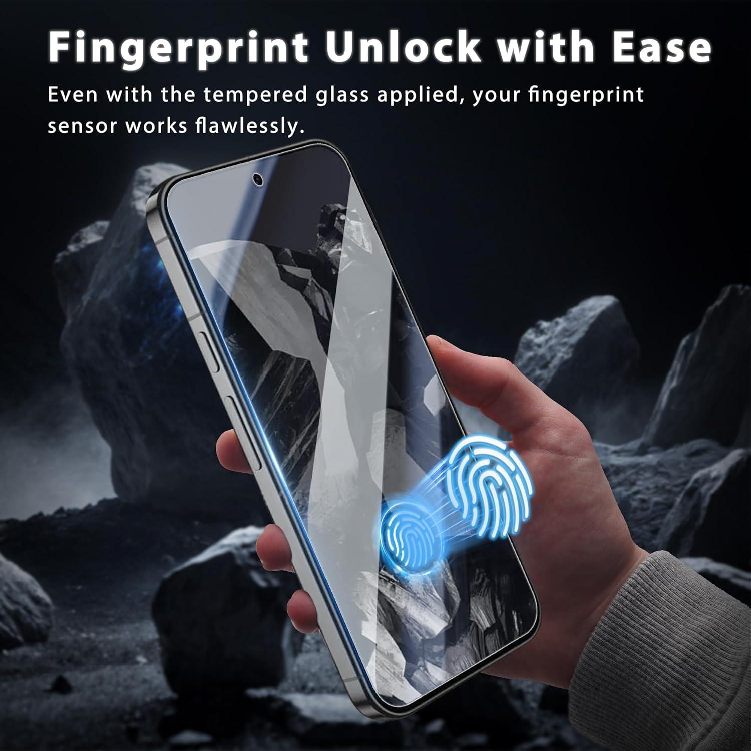 Protector de Pantalla Vidrio Templado V-PORYADKU para Google Pixel 9/9 Pro 9H