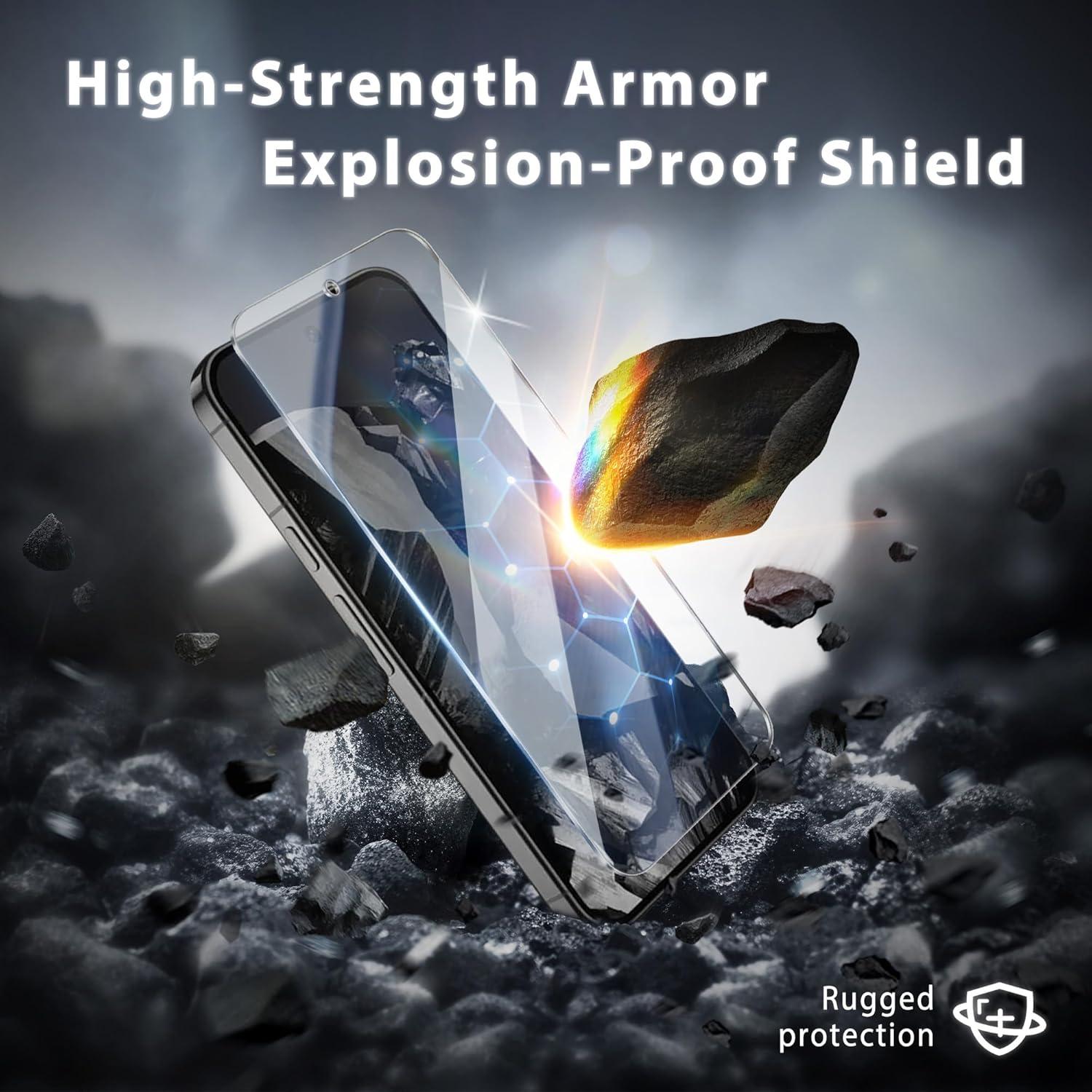 Protector de Pantalla Vidrio Templado V-PORYADKU para Google Pixel 9/9 Pro 9H