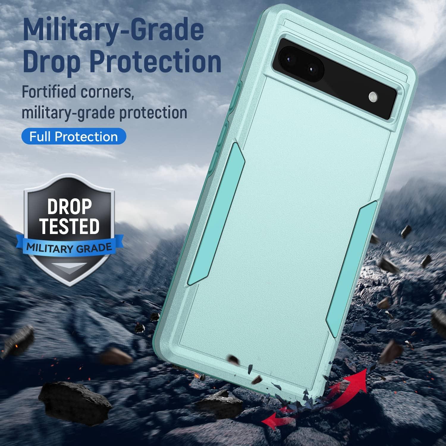 Funda Asuwish para Google Pixel 6A con Protector de Pantalla