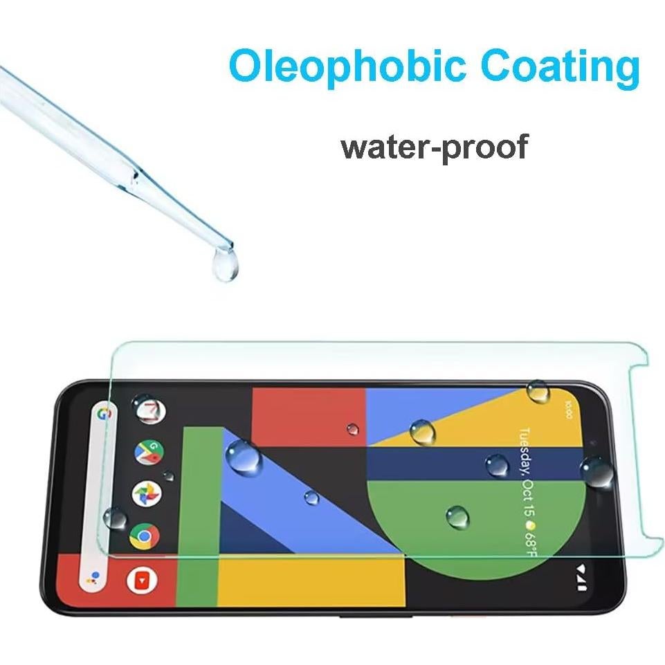 Protector de Pantalla Vidrio Templado ZYHKJYL para Google Pixel 4