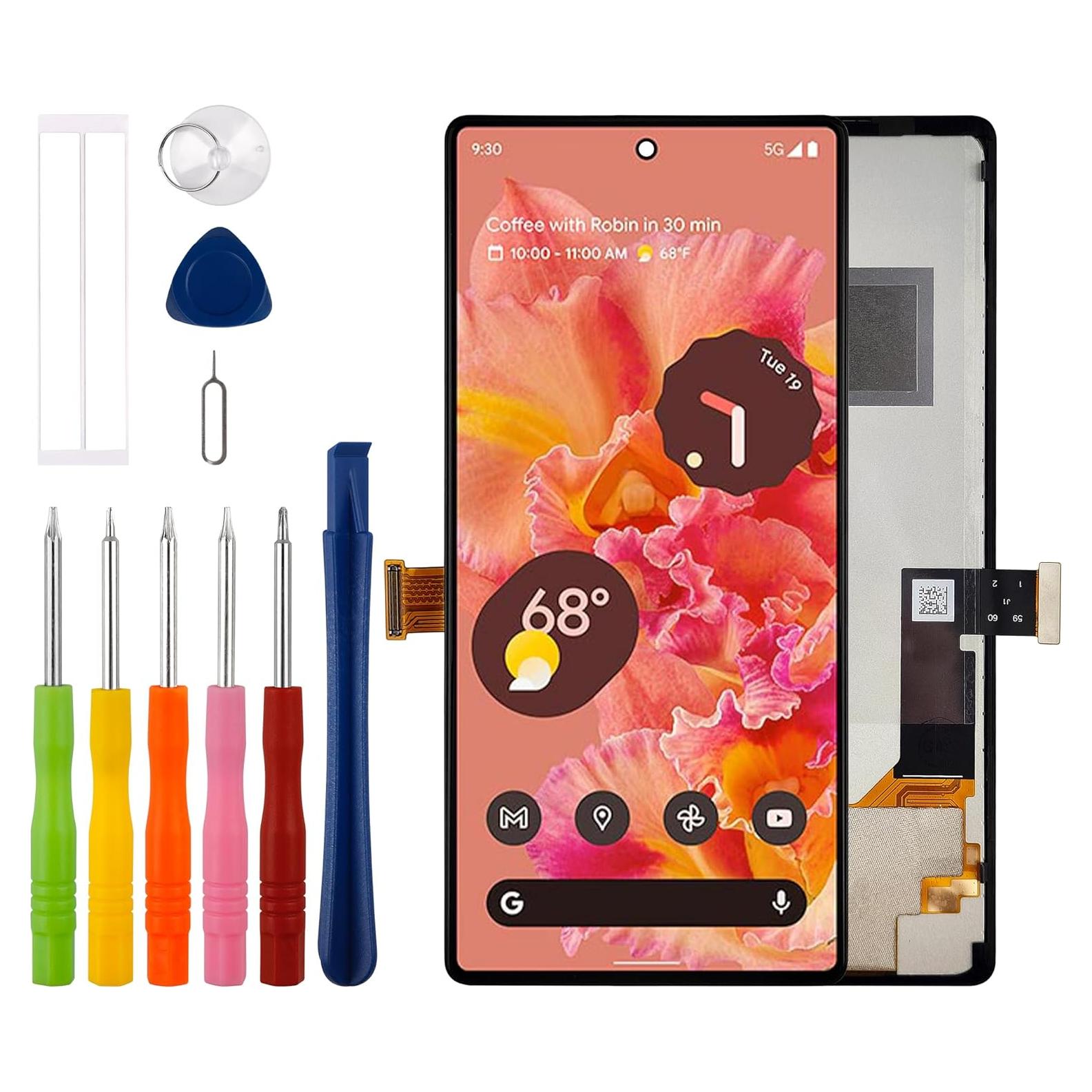 Reemplazo Pantalla TFT Google Pixel 6 Negro + Herramientas