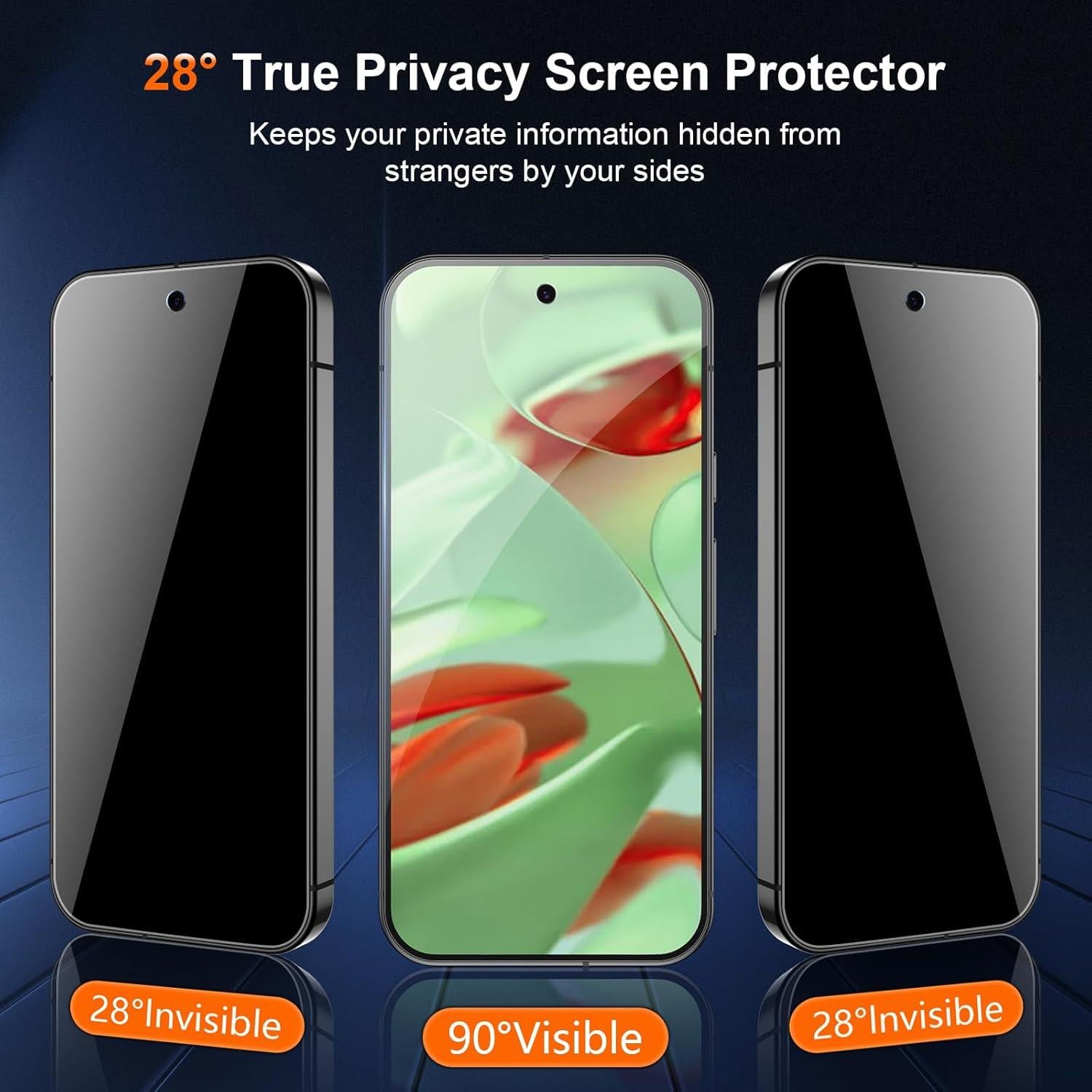 Protector de Pantalla Privado JEHOO para Pixel 9 Pro XL TPU