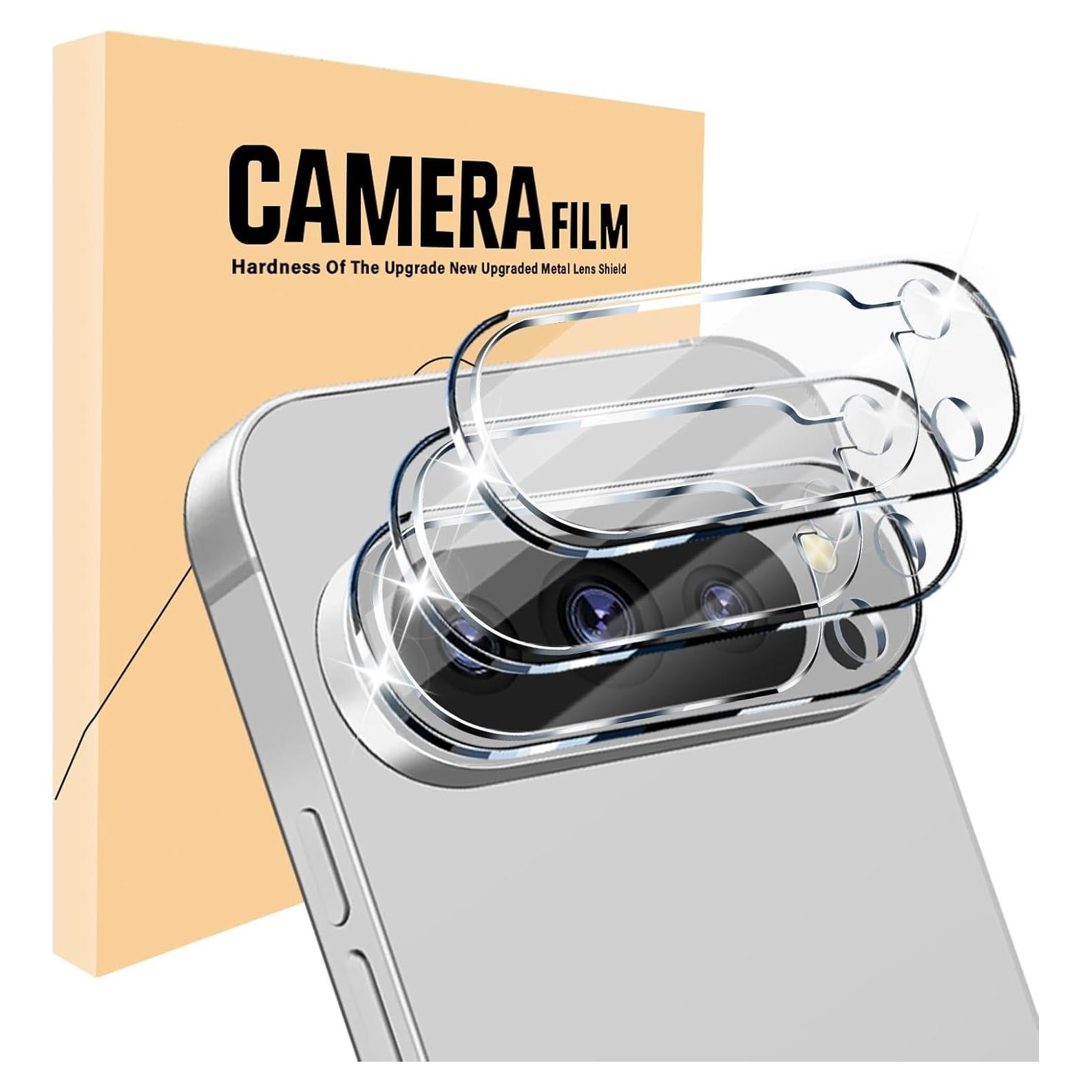 Paquete de 3 Protectores de Lente para Google Pixel 9 Pro XL