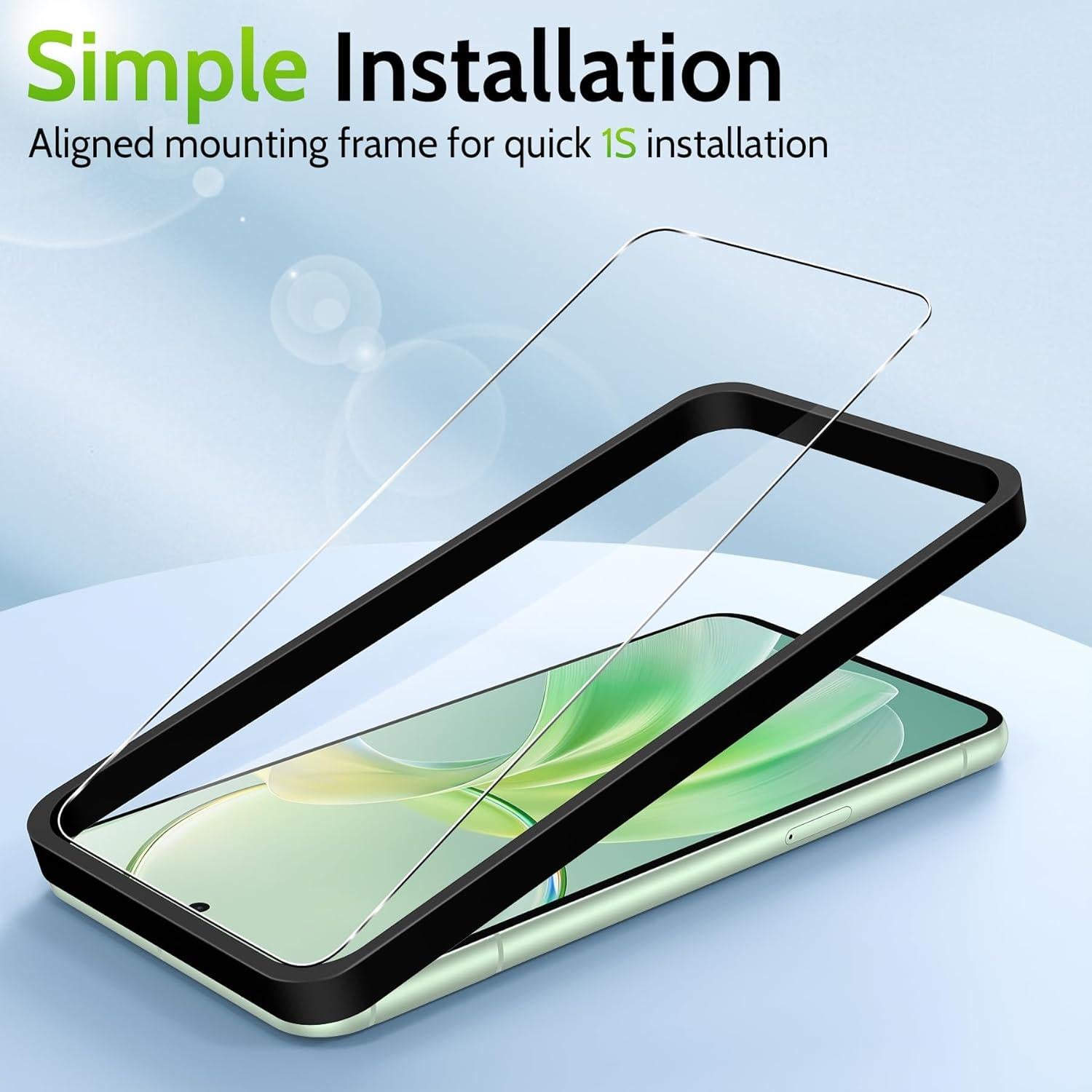 Protector de Pantalla Vidrio Templado 9H para Google Pixel 9 Pro - 3 Unidades